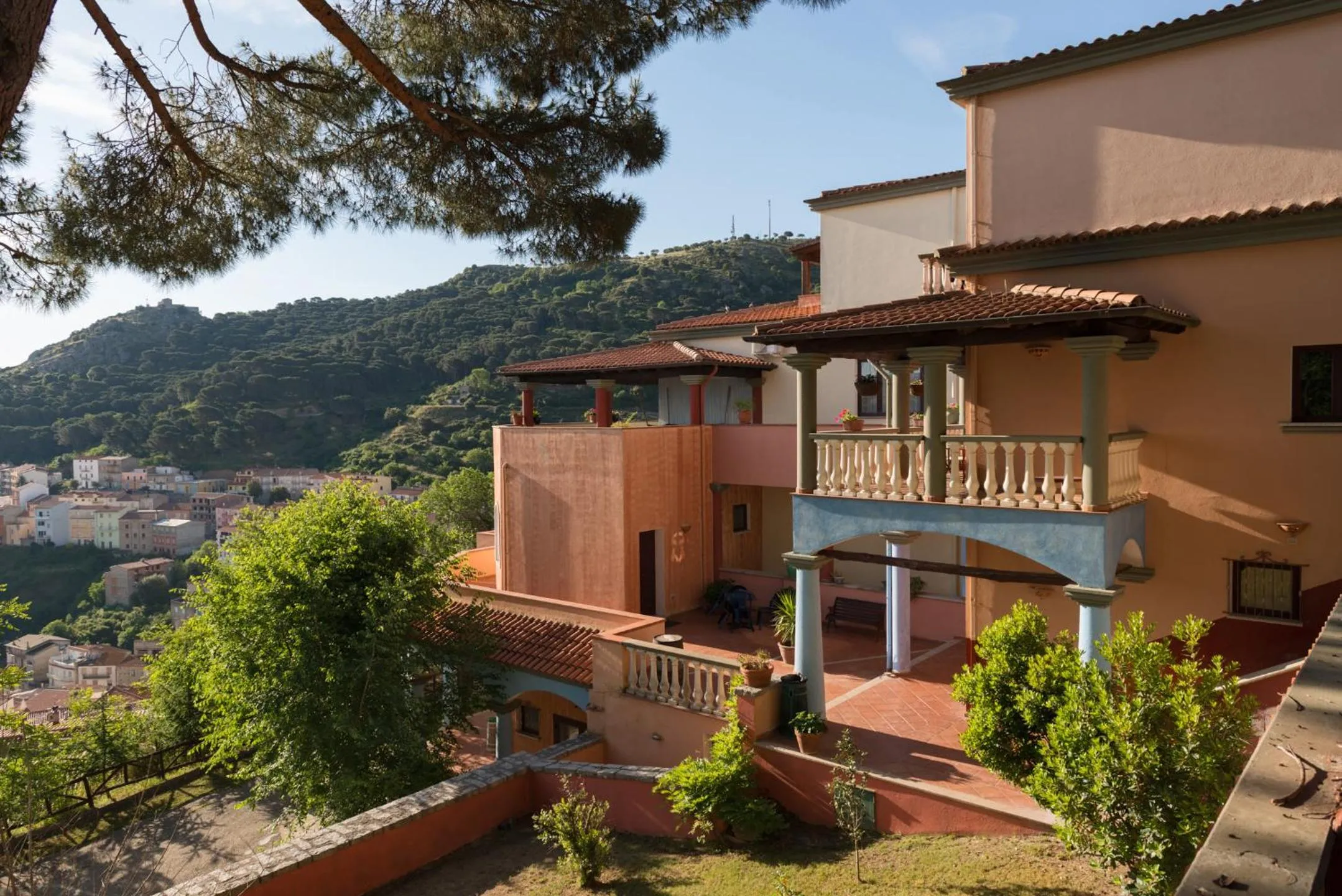 Bird's eye view in Hotel Su Lithu