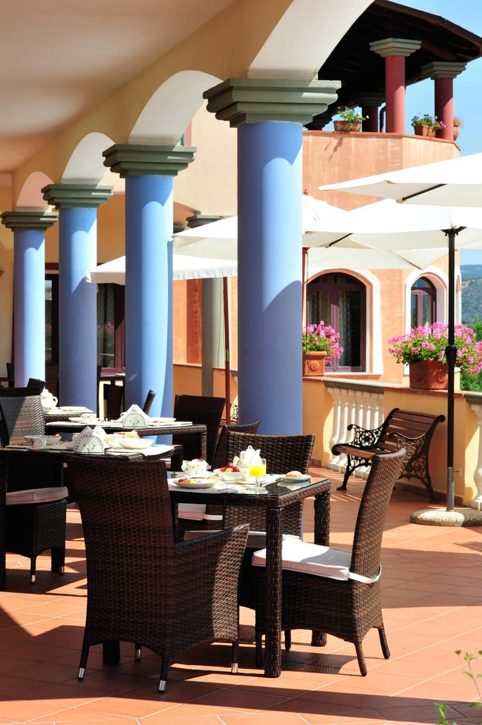 Balcony/Terrace in Hotel Su Lithu