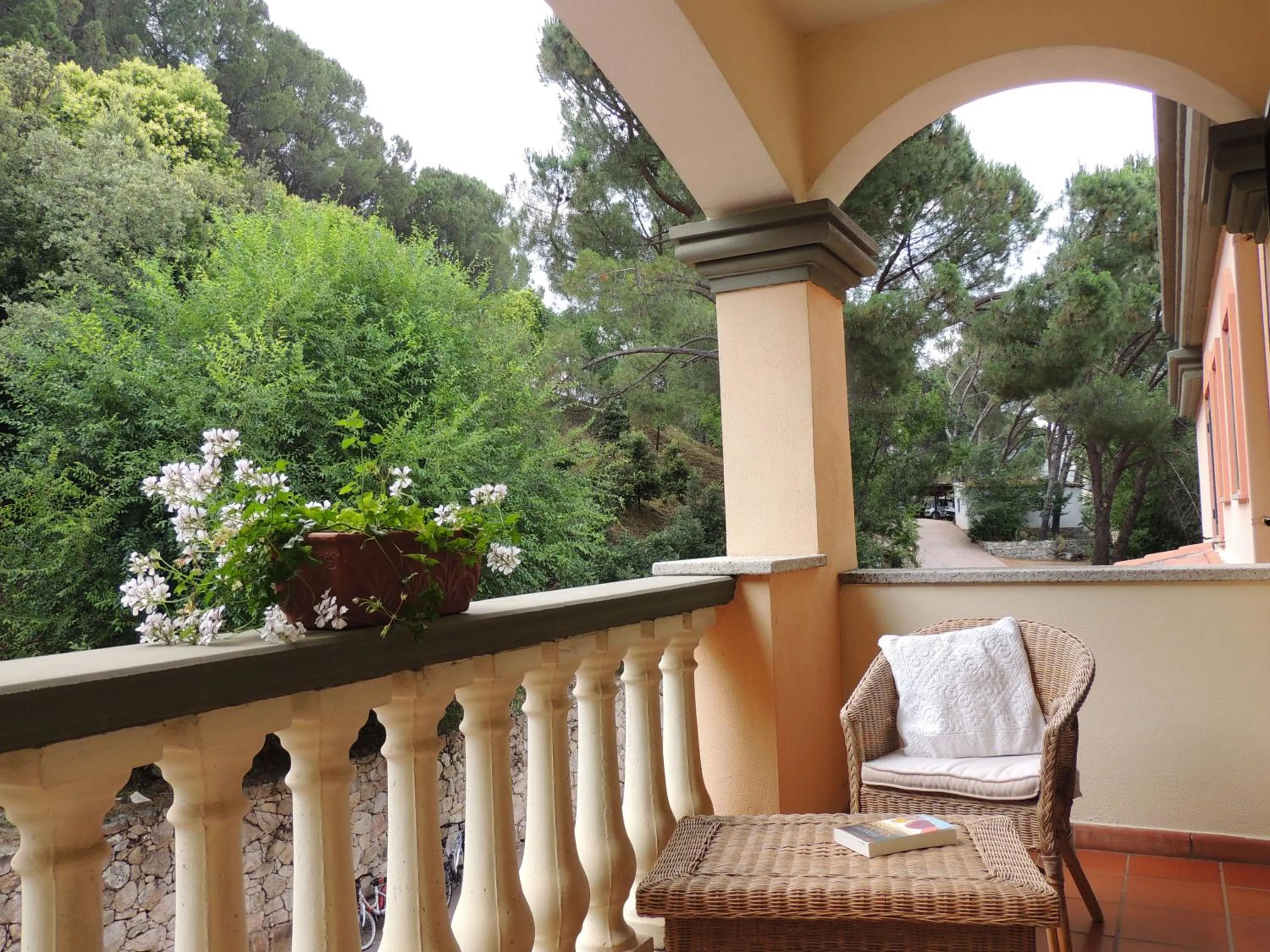 Balcony/Terrace in Hotel Su Lithu