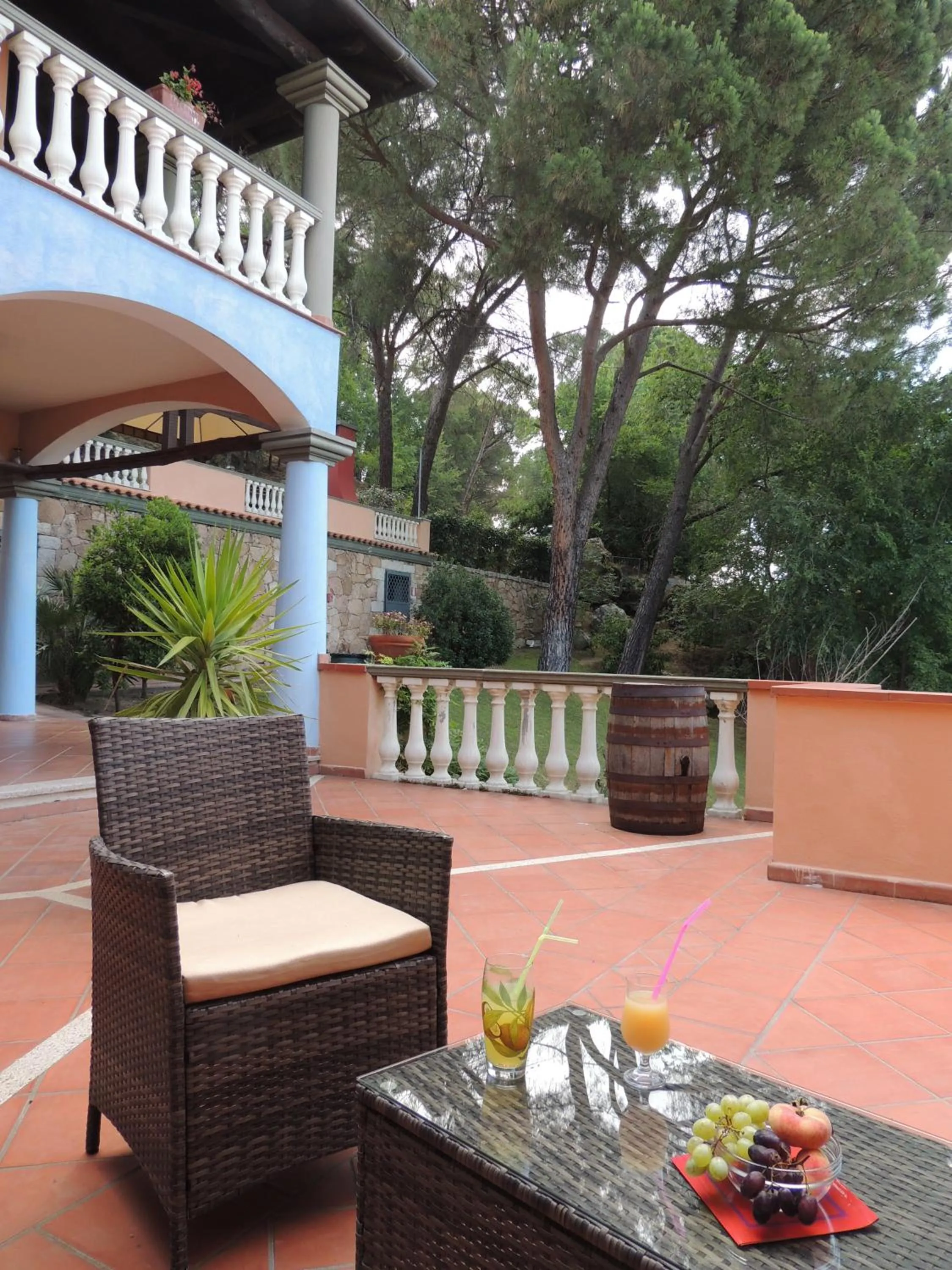 Balcony/Terrace in Hotel Su Lithu
