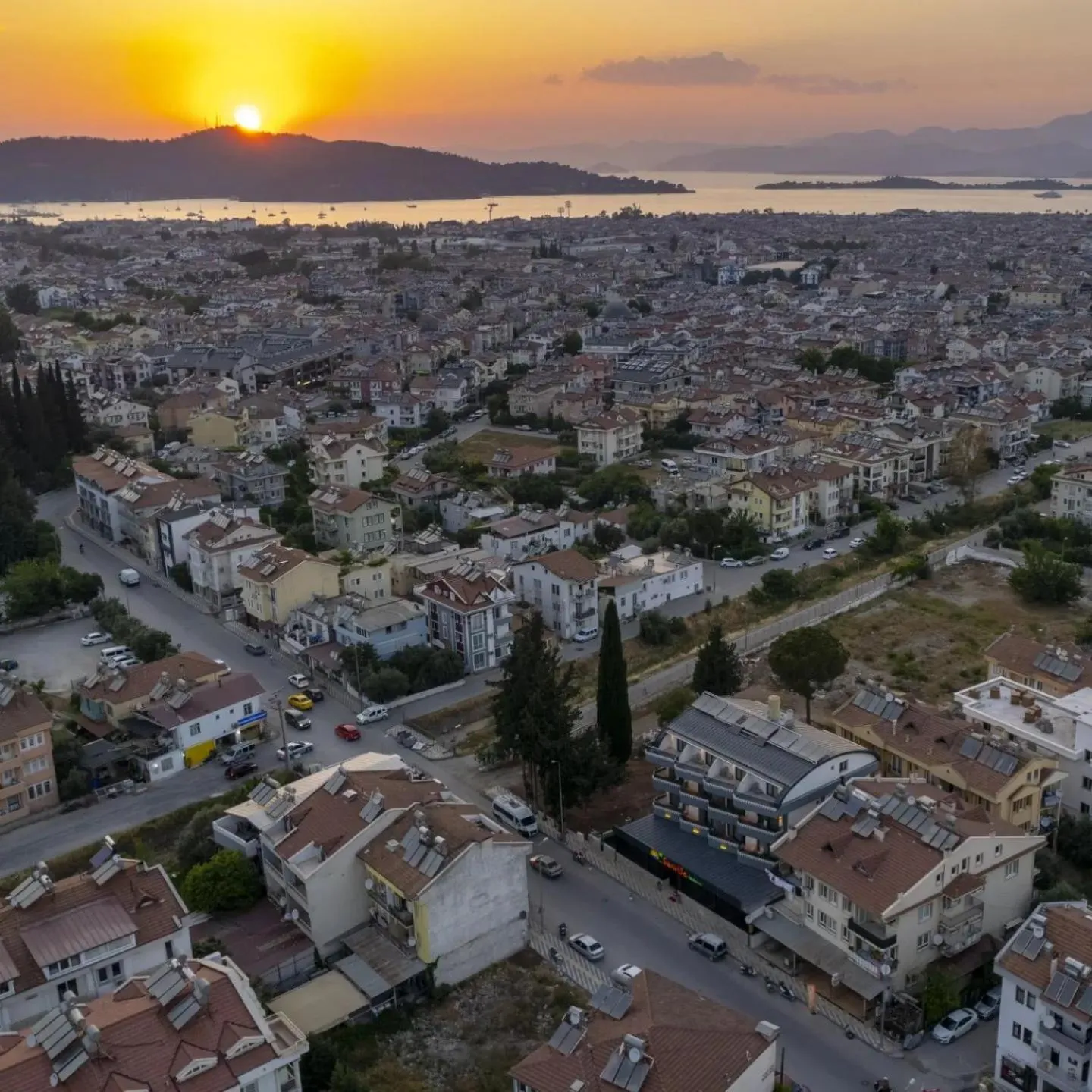 Bird's eye view in Tanrise City House