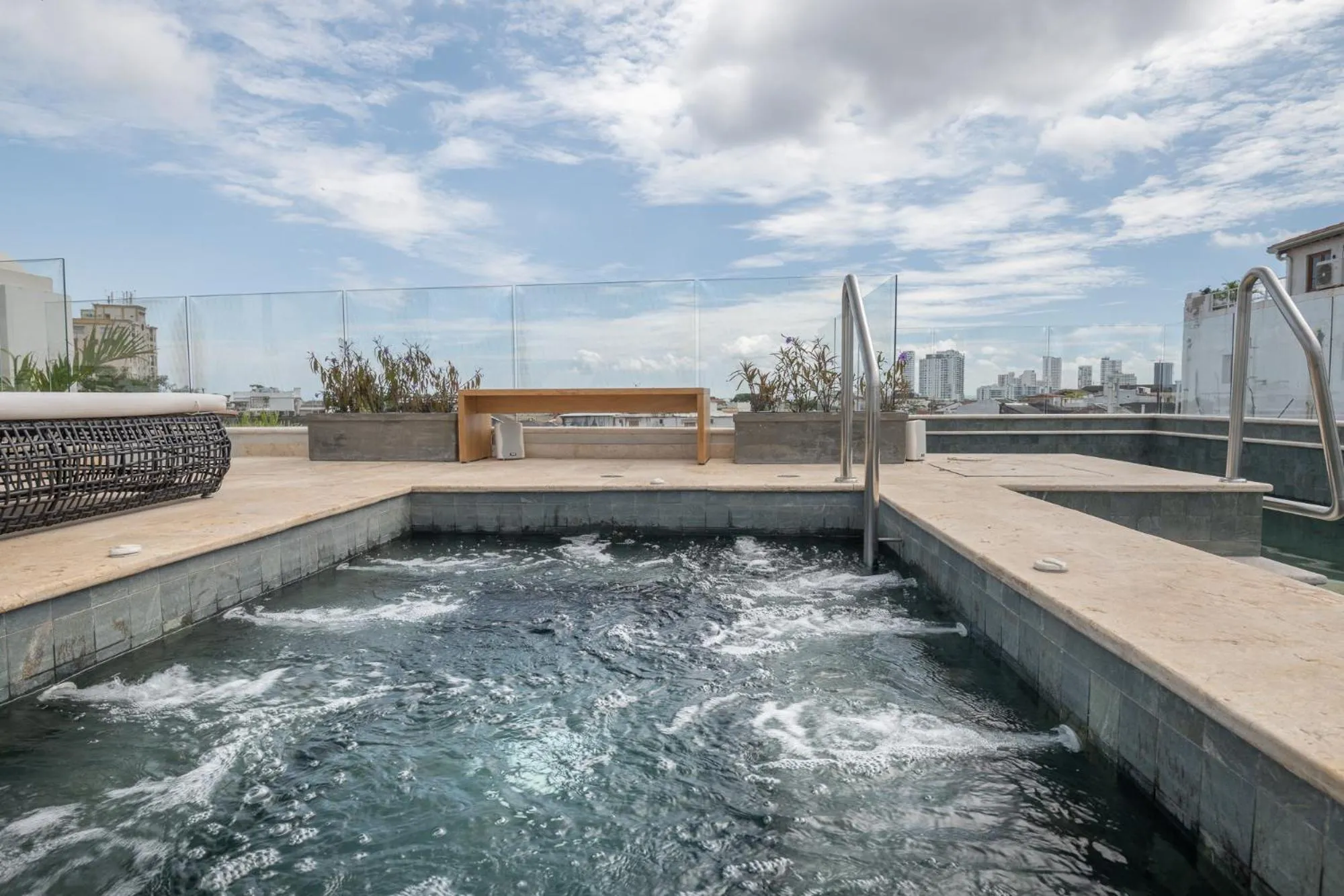 Hot Tub in Hotel Voilá Centro Histórico