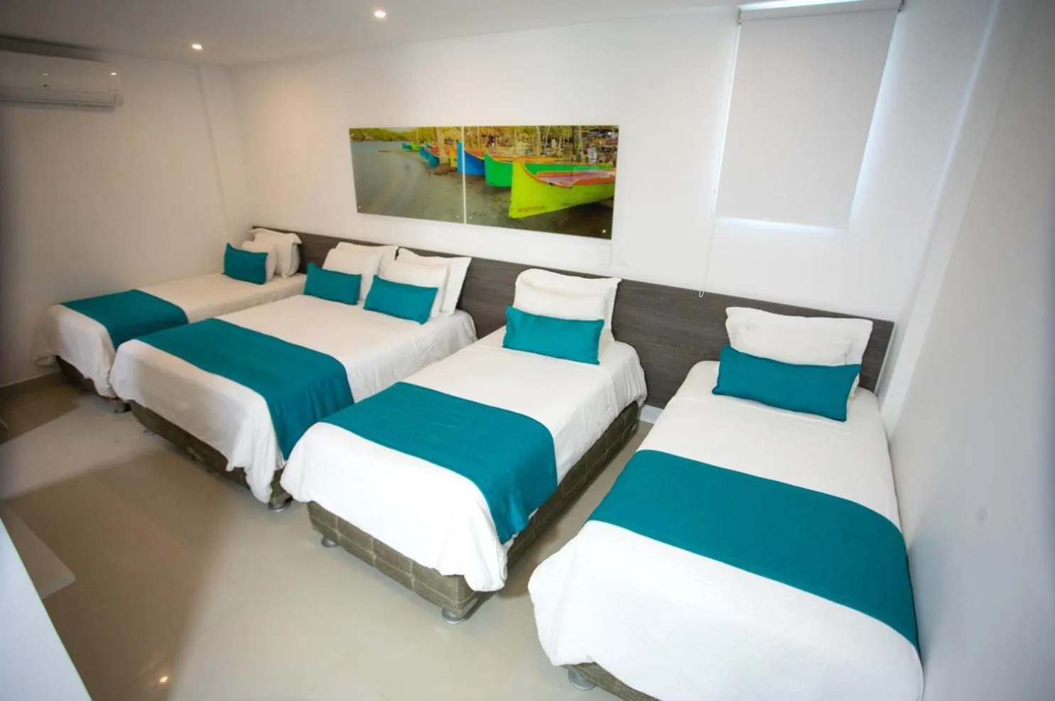 Bedroom, Bed in Hotel Poblado Coveñas