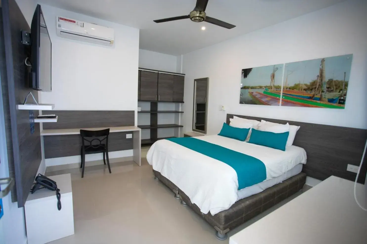 Standard Double Room in Hotel Poblado Coveñas Standard Double Room in Hotel Poblado Coveñas