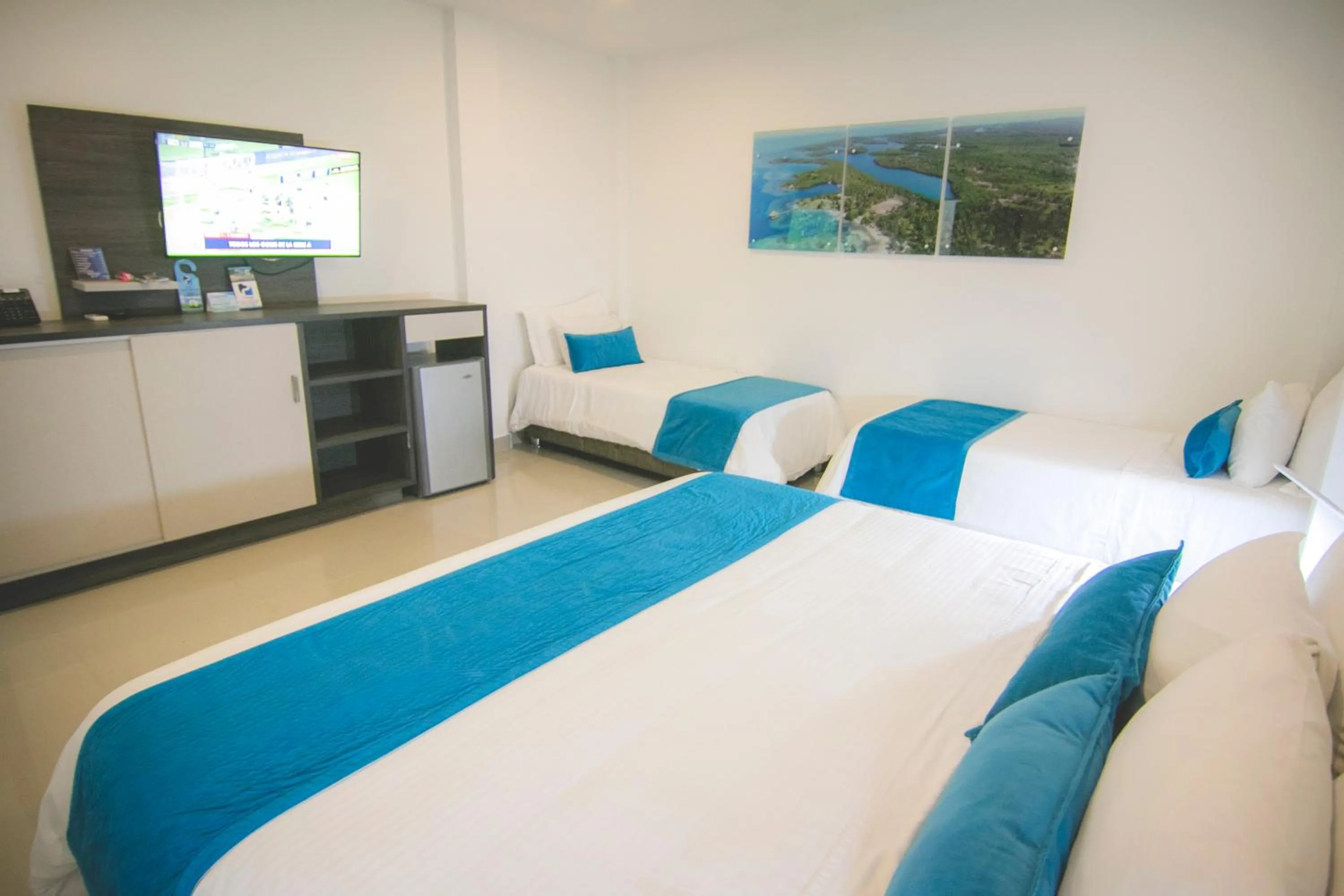 Bedroom, Bed in Hotel Poblado Coveñas