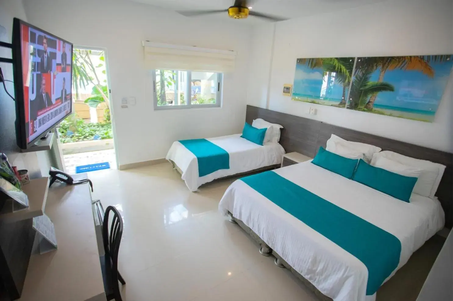 Standard Triple Room in Hotel Poblado Coveñas Standard Triple Room in Hotel Poblado Coveñas