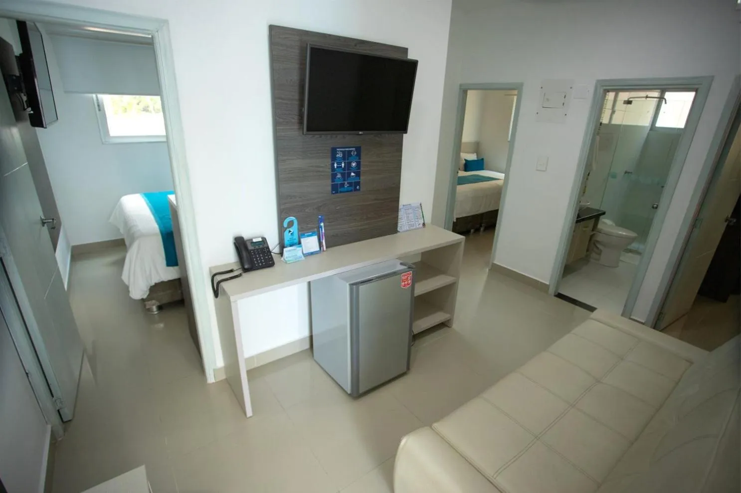 Photo of the whole room in Hotel Poblado Coveñas