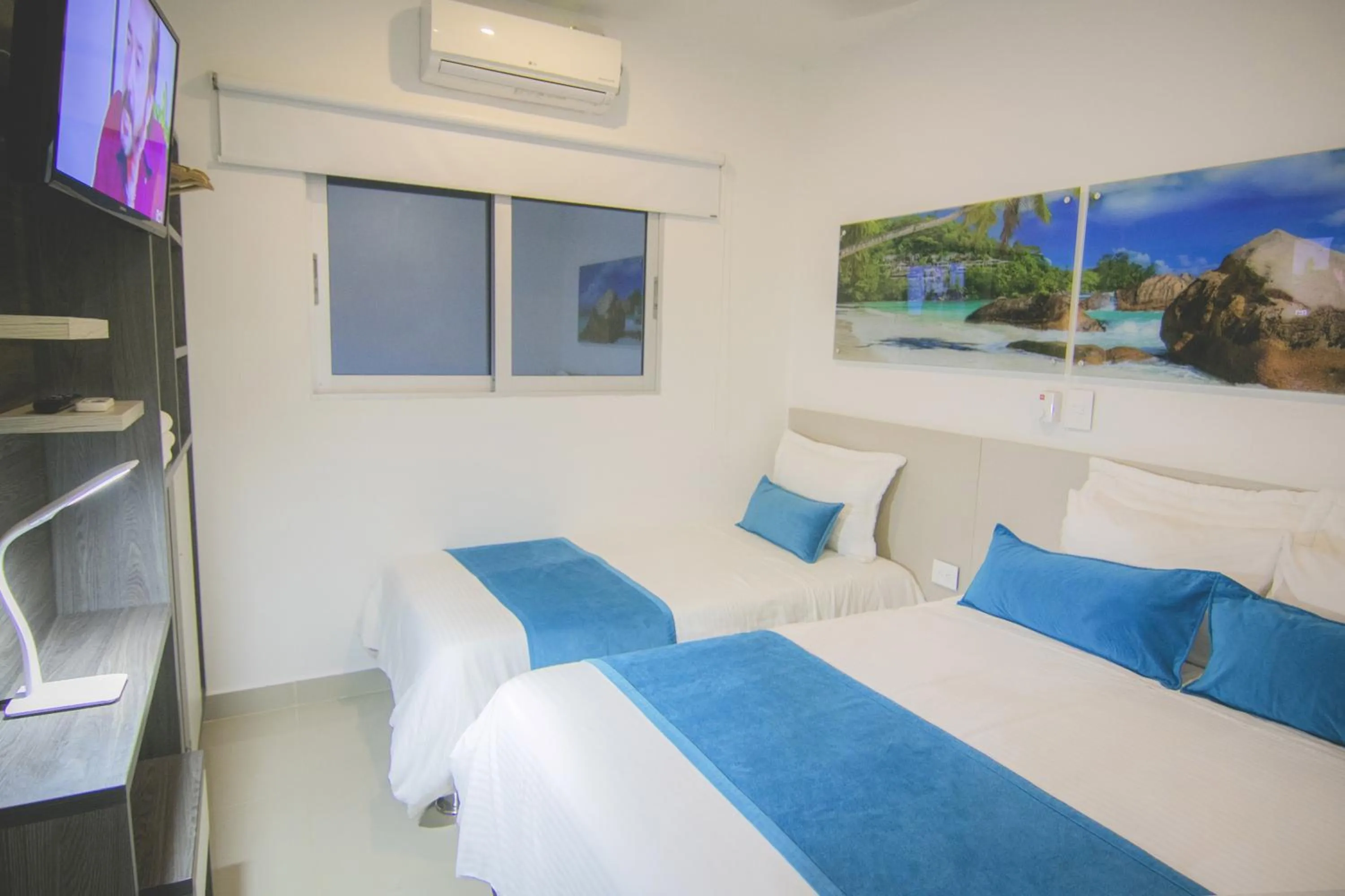 Bedroom, Bed in Hotel Poblado Coveñas