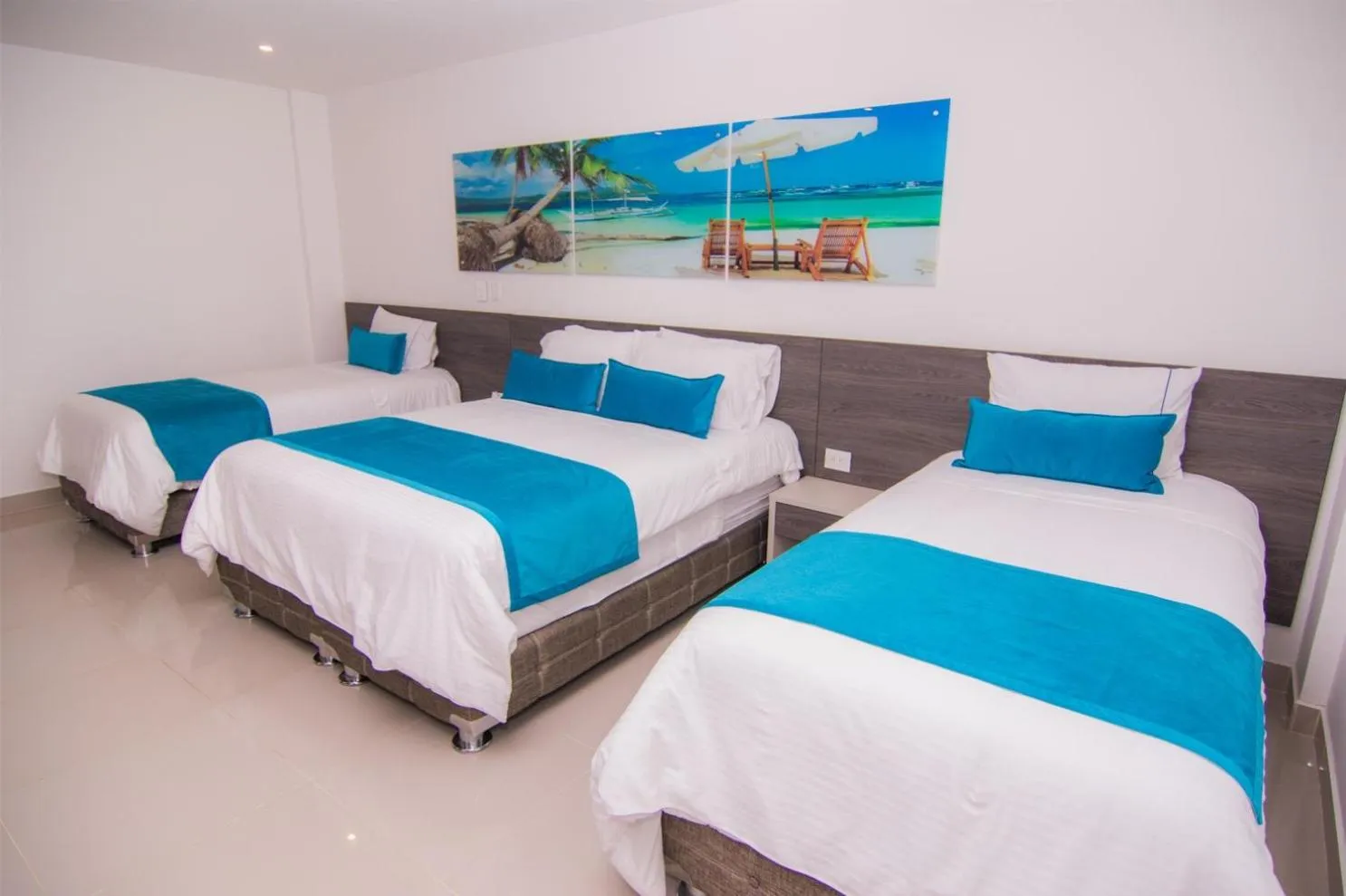 Bedroom, Bed in Hotel Poblado Coveñas