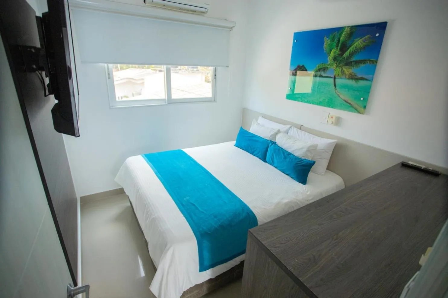 Bedroom, Bed in Hotel Poblado Coveñas