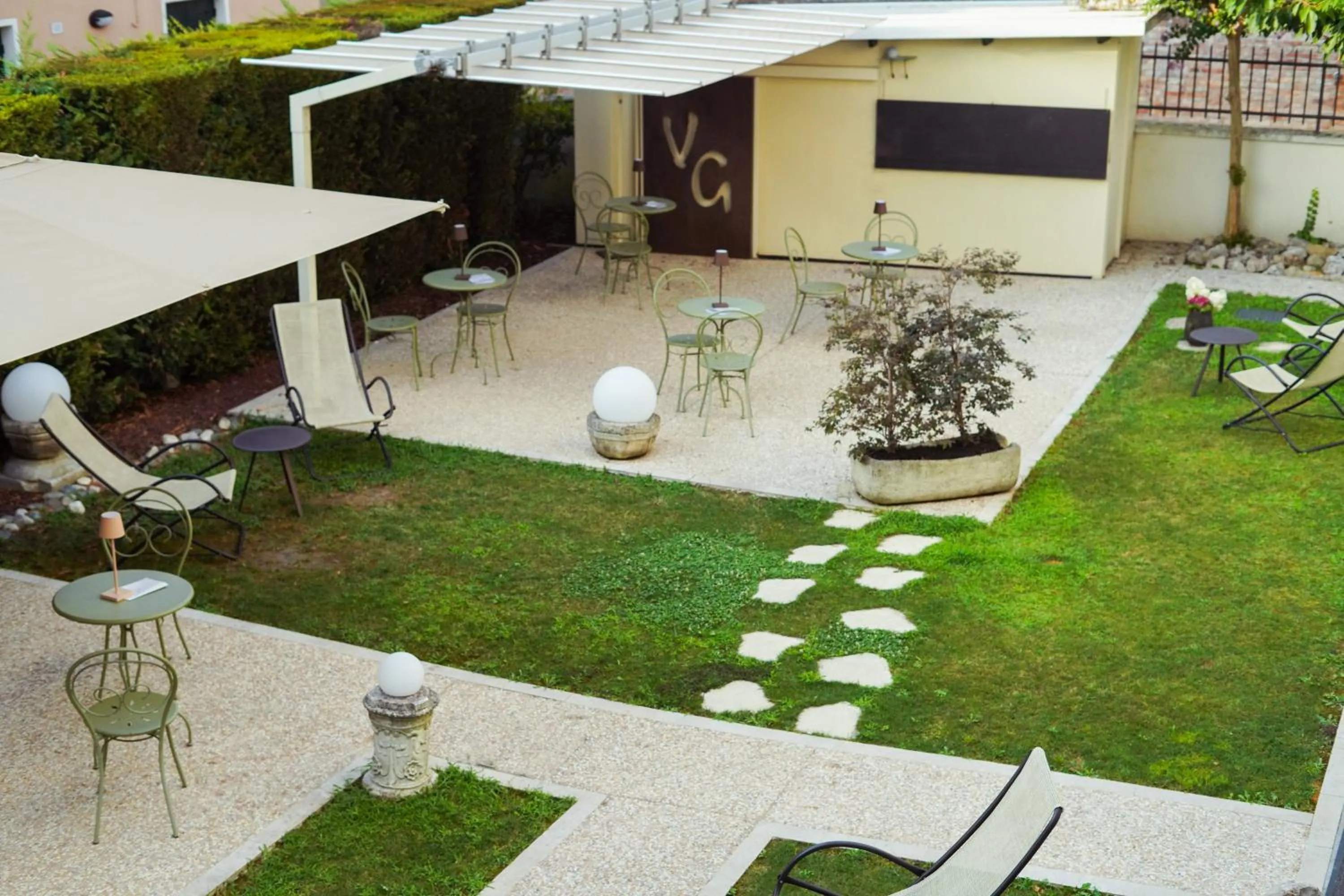 Patio in Villa Gasparini