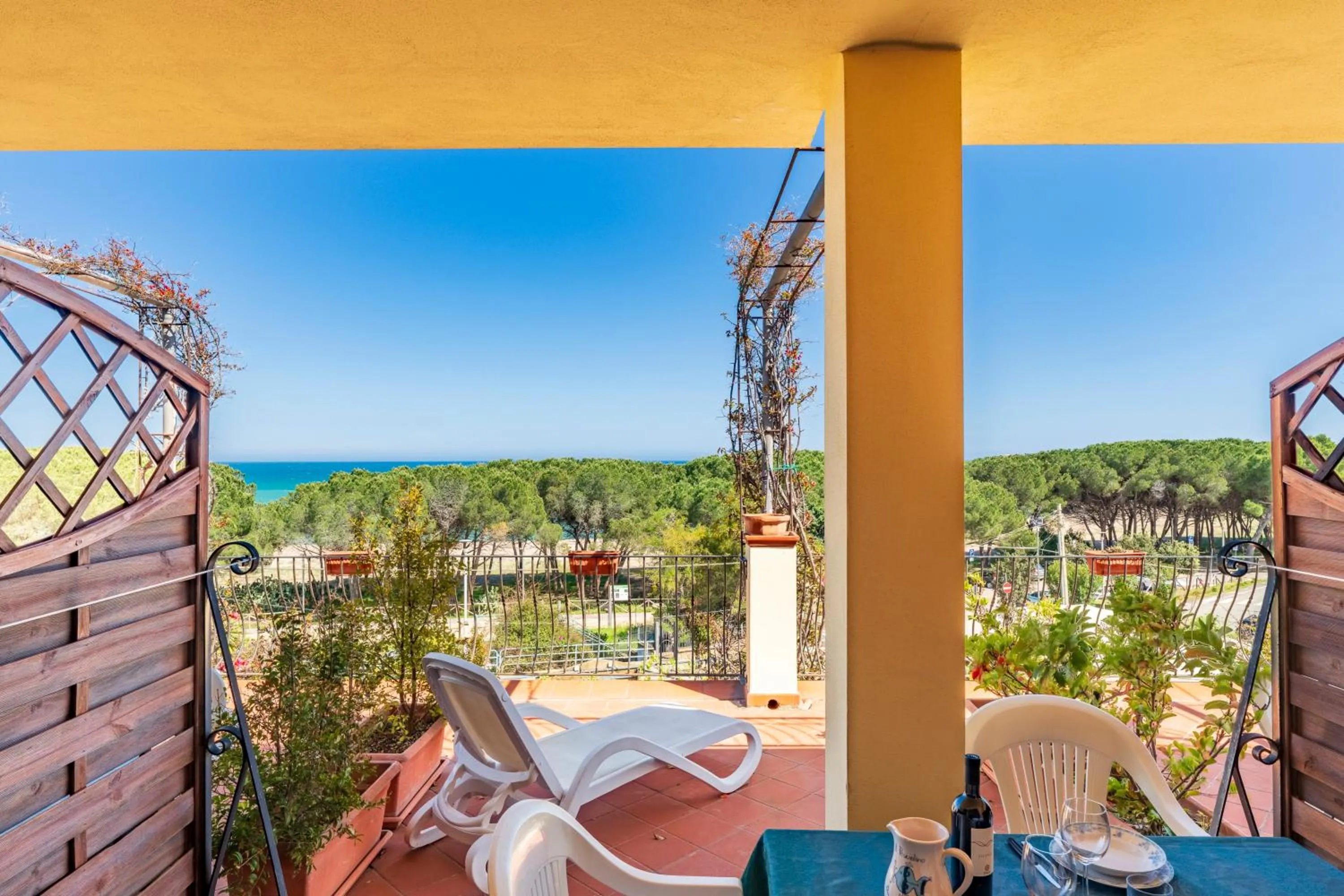 Balcony/Terrace in Domus De Janas Sul Mare
