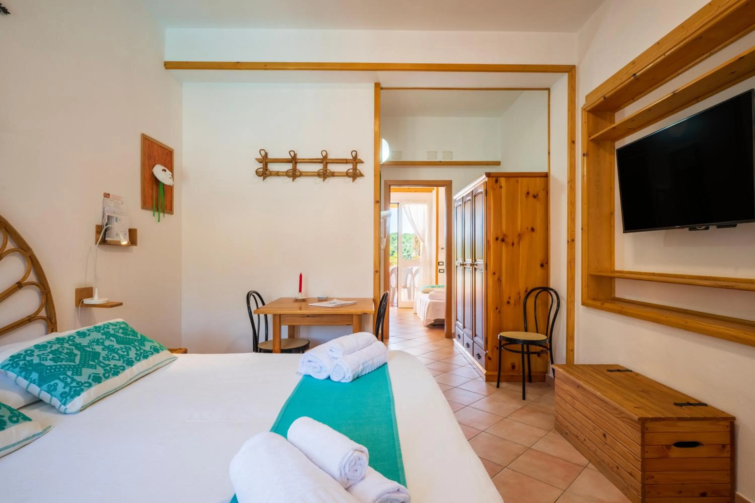 Bed in Domus De Janas Sul Mare