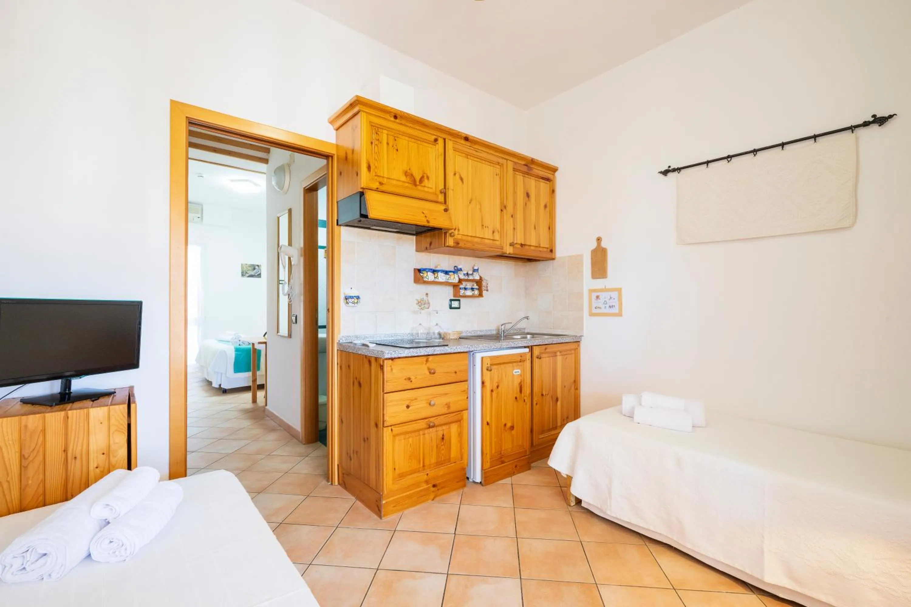 Bed in Domus De Janas Sul Mare