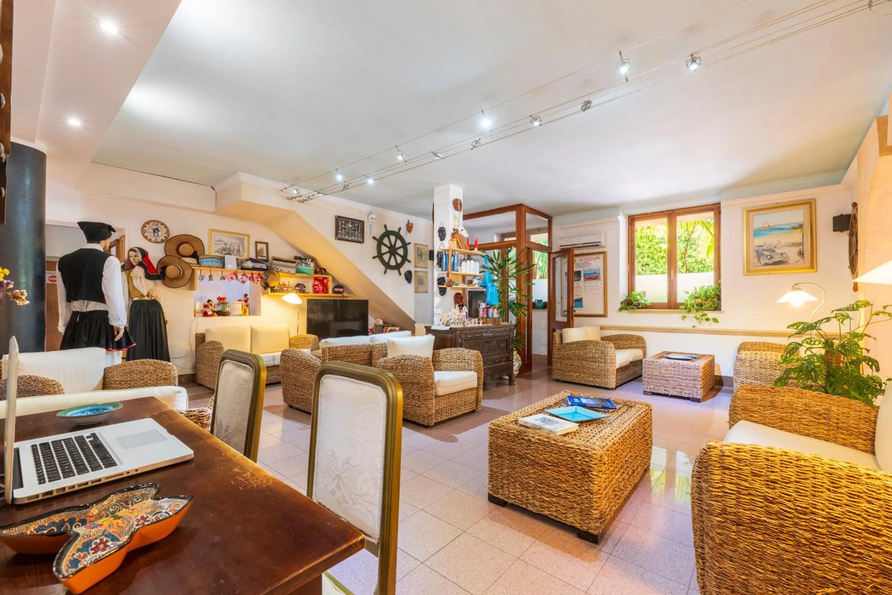 Lobby or reception in Domus De Janas Sul Mare