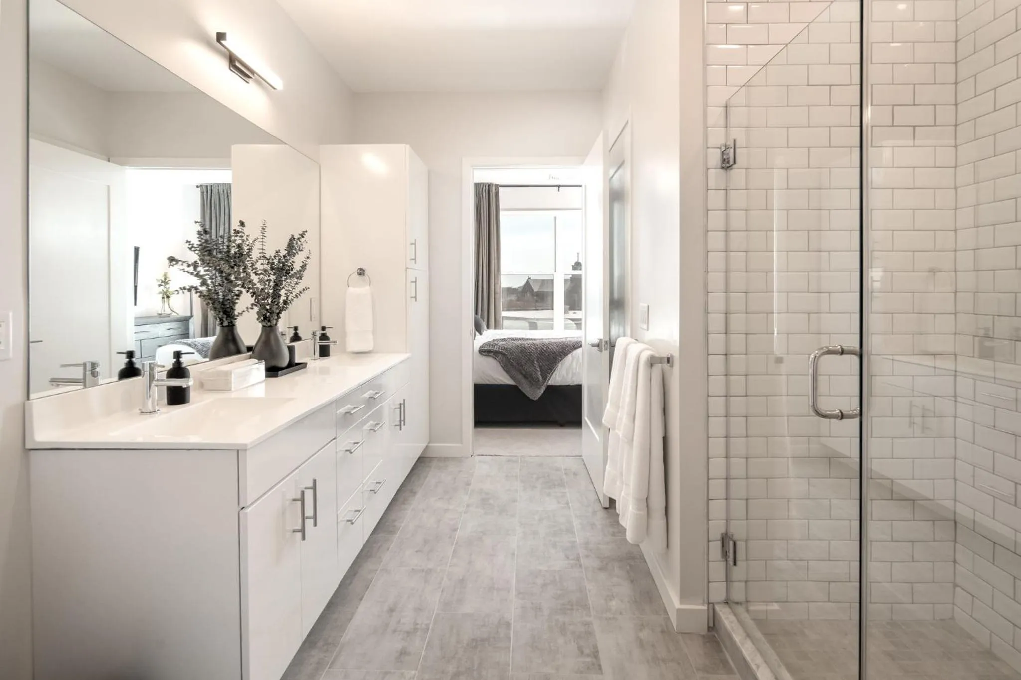 Bathroom in Luxury Apartments by Hyatus at Pierpont