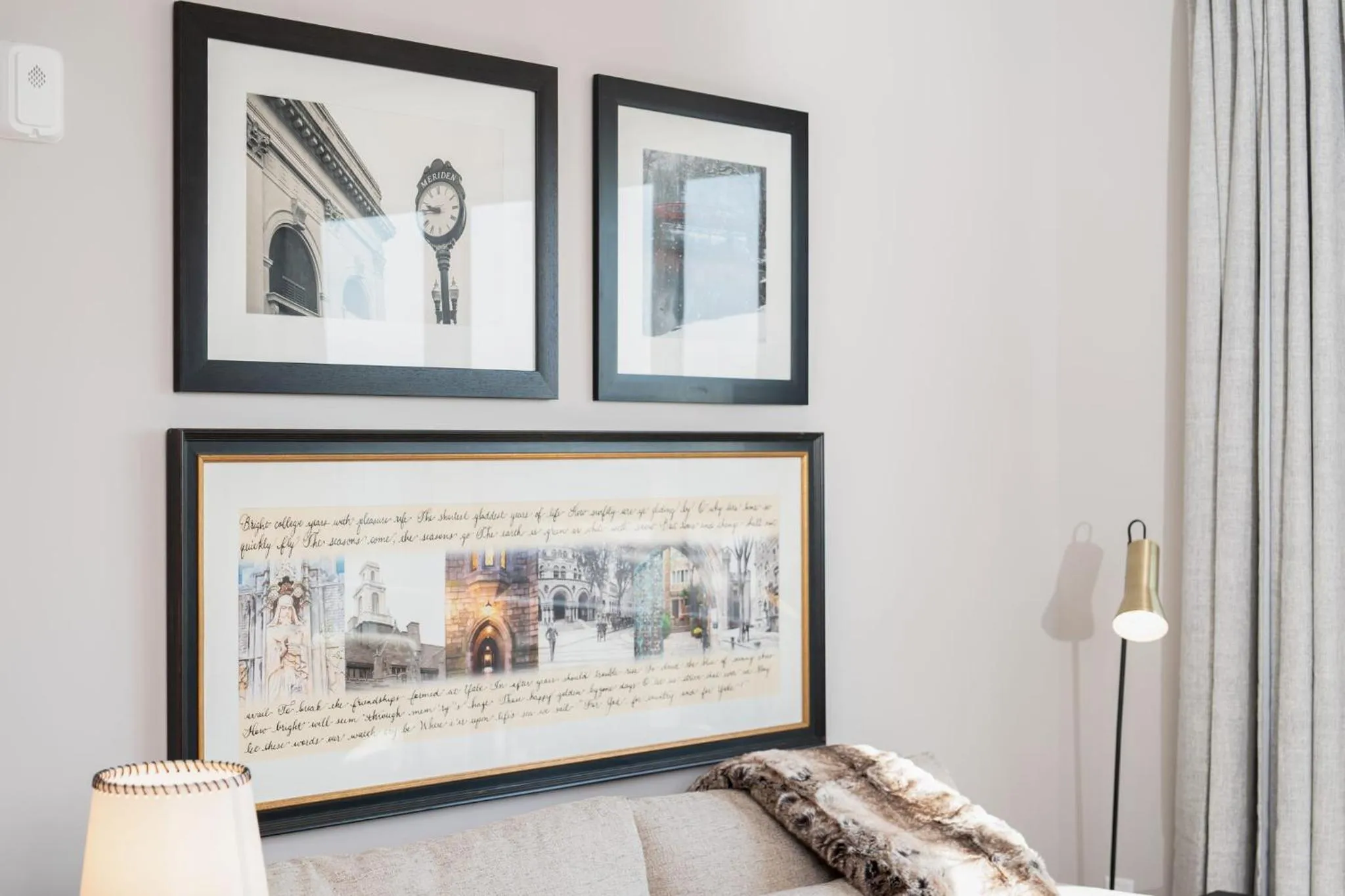 Living room in Luxury Apartments by Hyatus at Pierpont