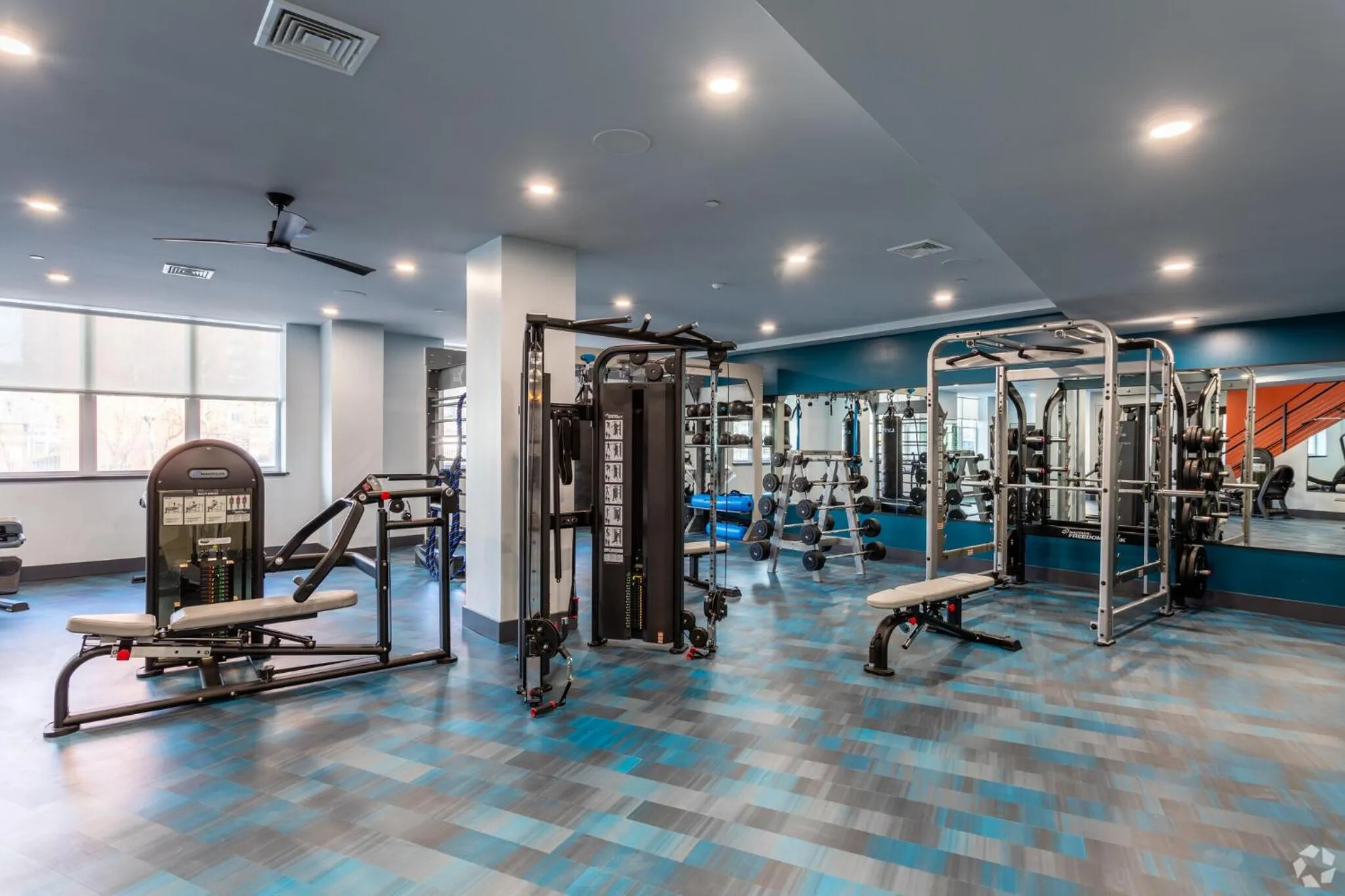 Fitness centre/facilities in Luxury Apartments by Hyatus at Pierpont