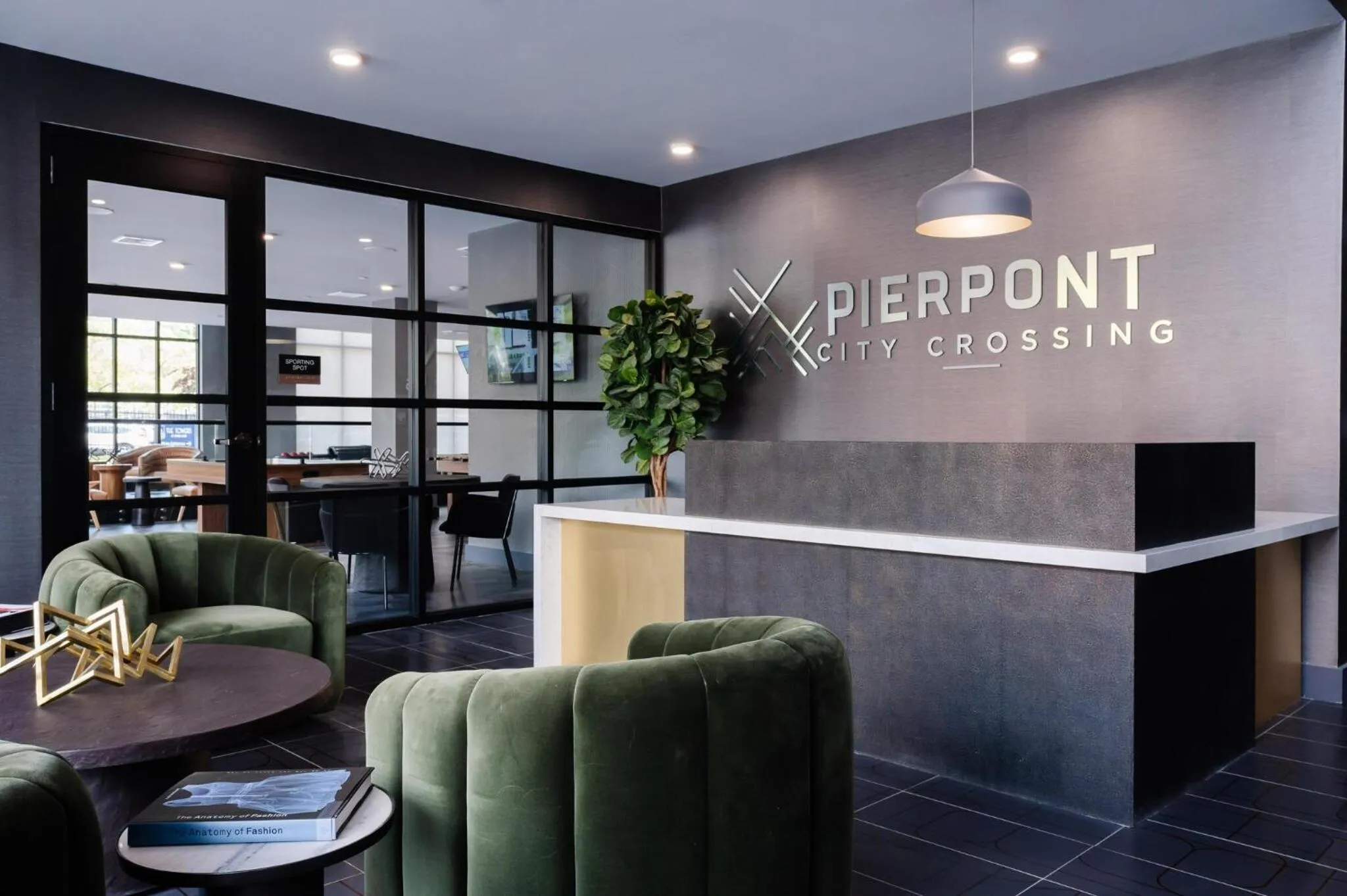 Lobby or reception in Luxury Apartments by Hyatus at Pierpont