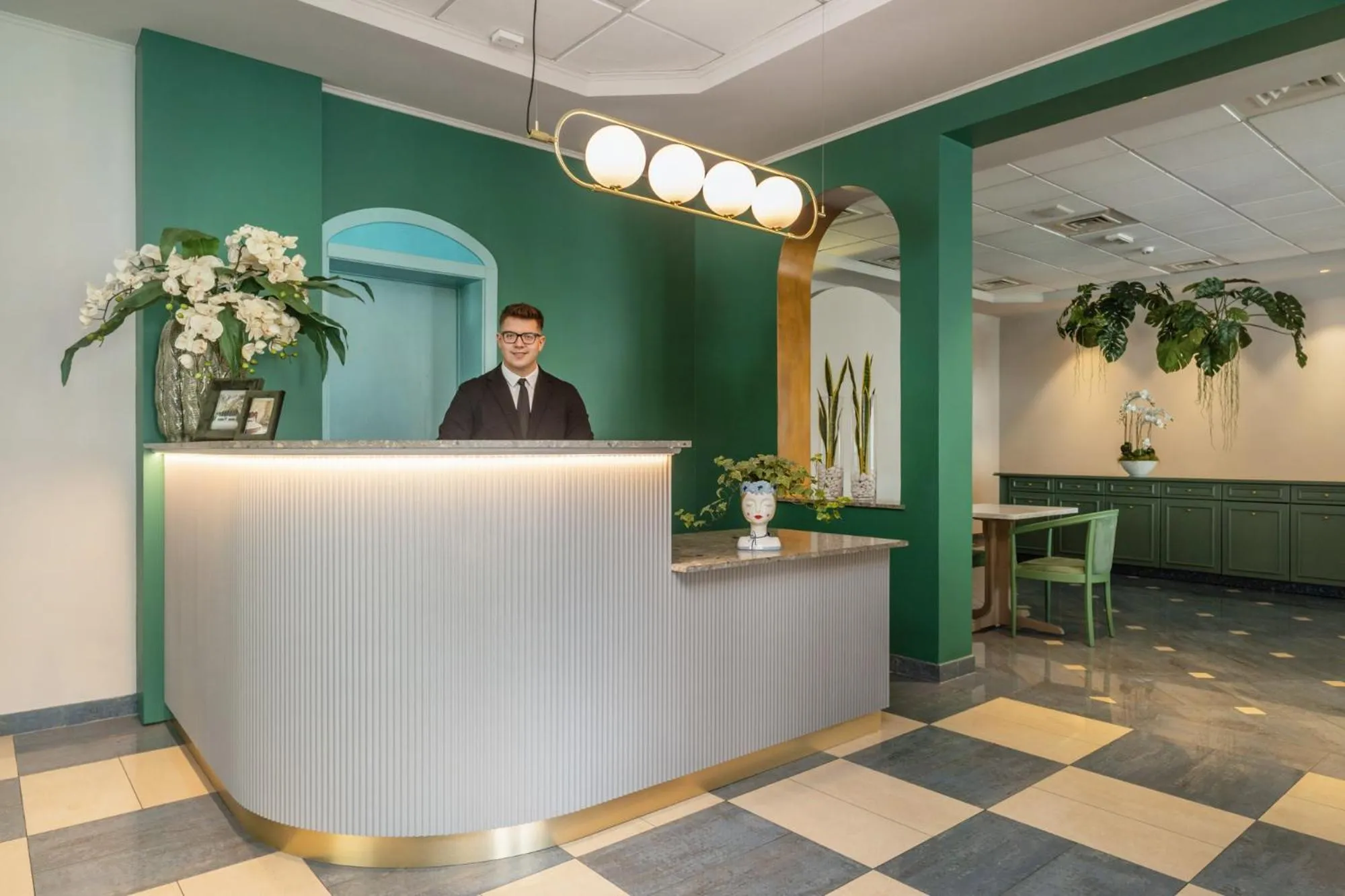 Lobby or reception in Salus Smart & Chic Hotel