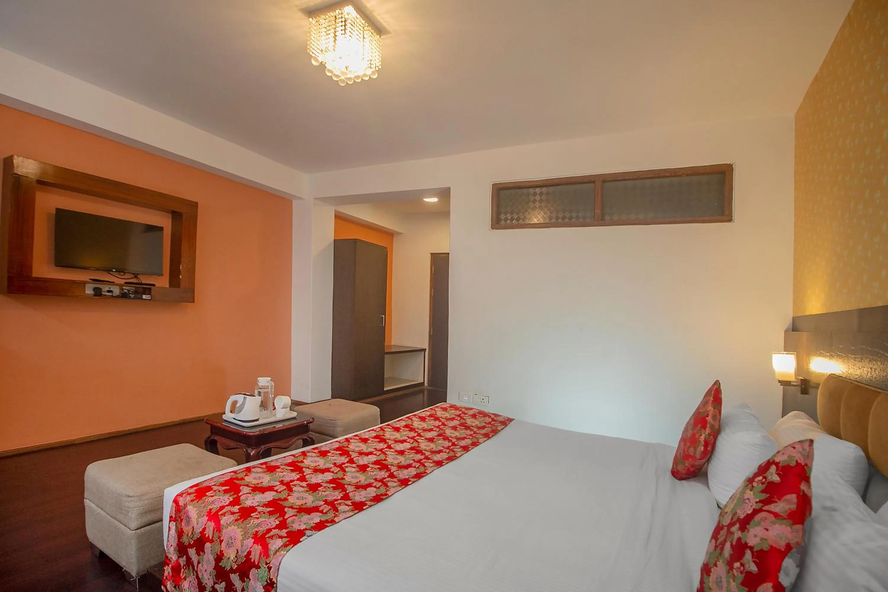 Bed in Palri Boutique Hotel