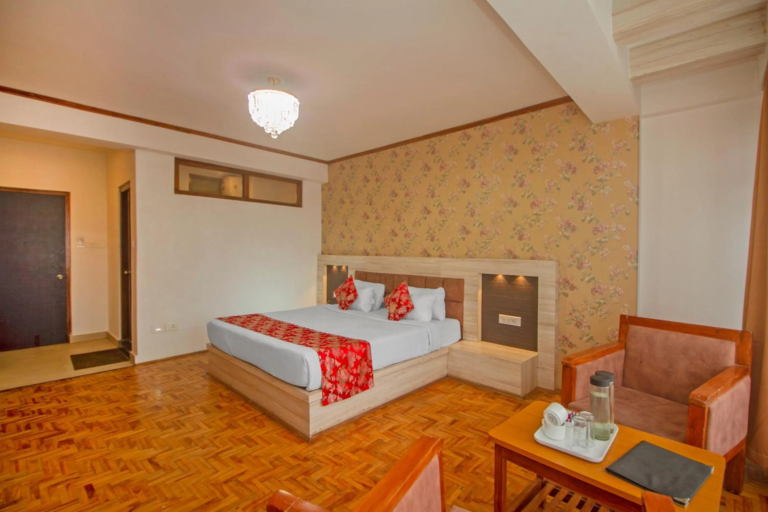 Bed in Palri Boutique Hotel