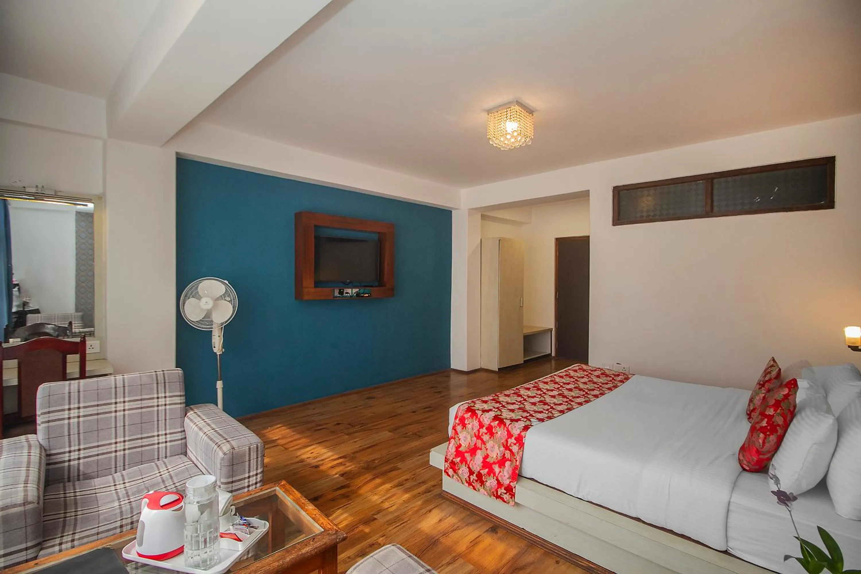 Bed in Palri Boutique Hotel