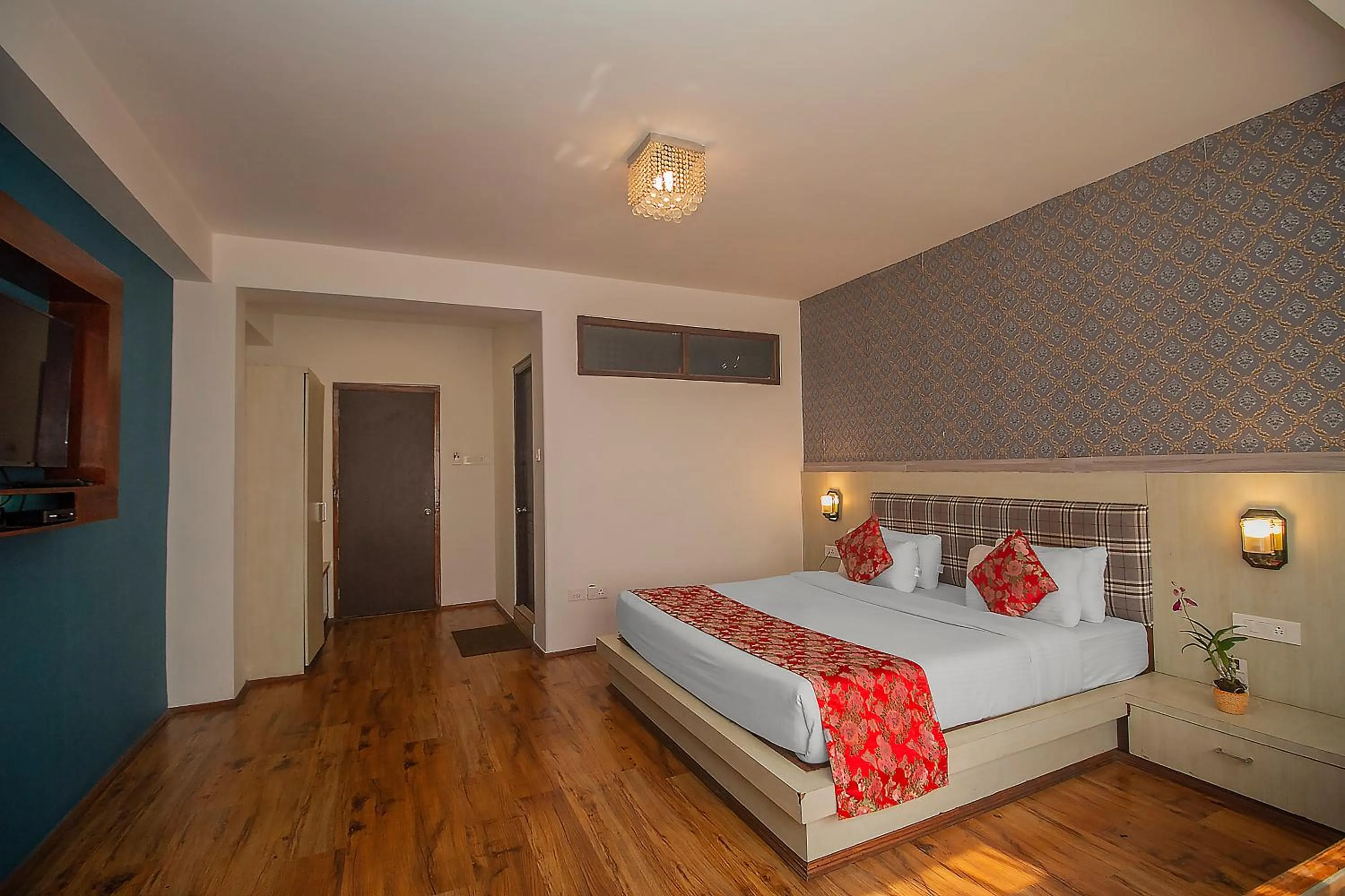 Bed in Palri Boutique Hotel