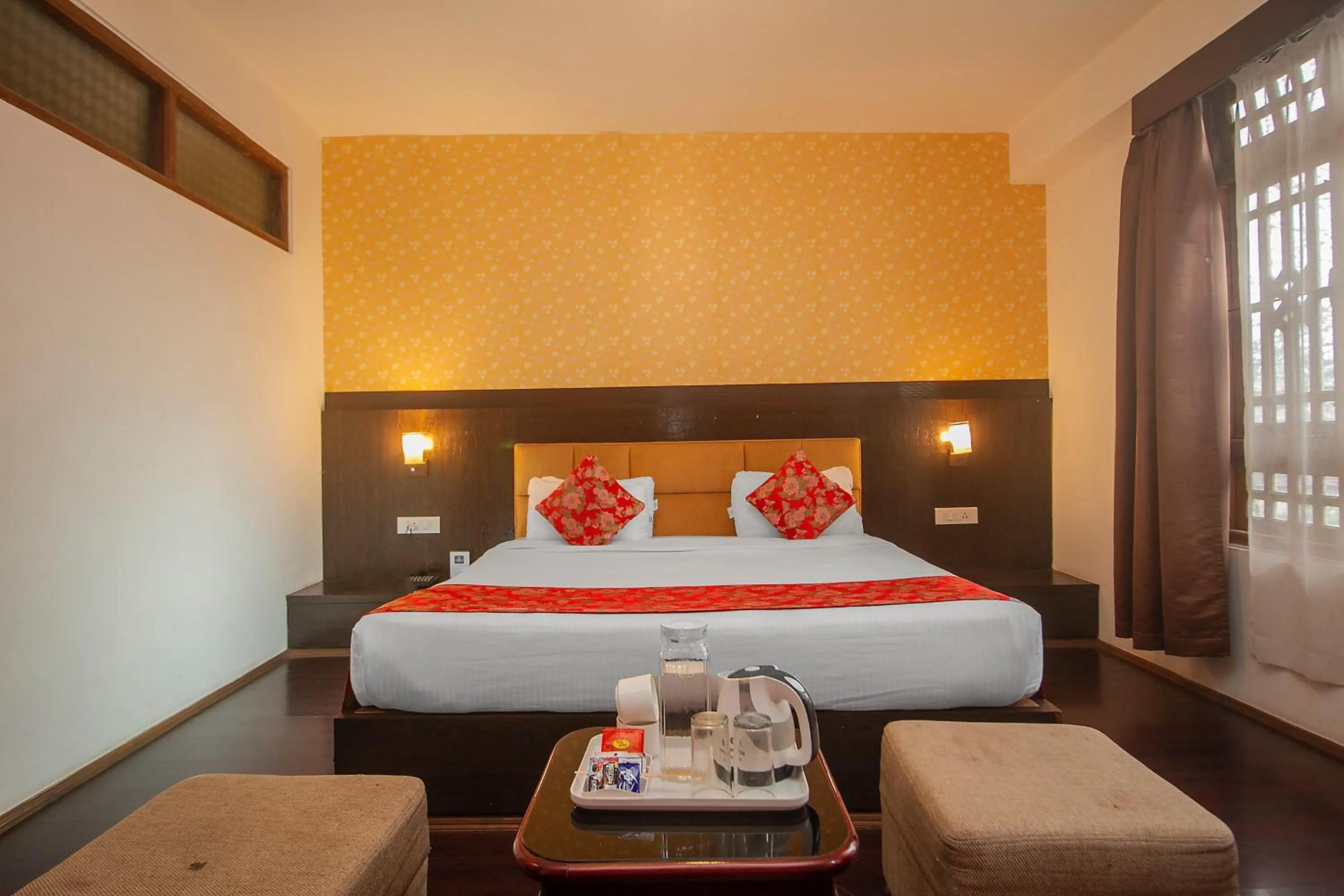 Bed in Palri Boutique Hotel