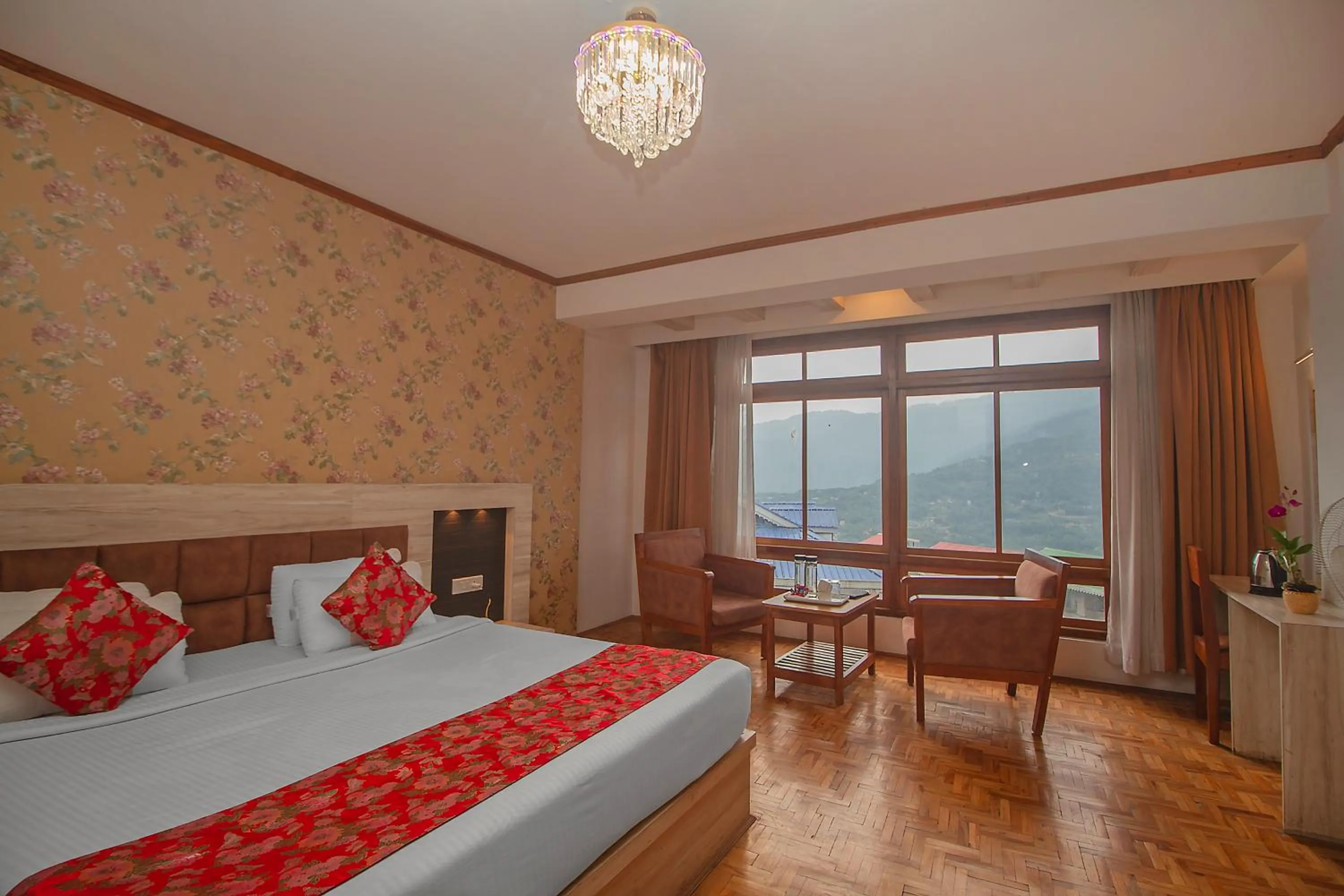 Bed in Palri Boutique Hotel