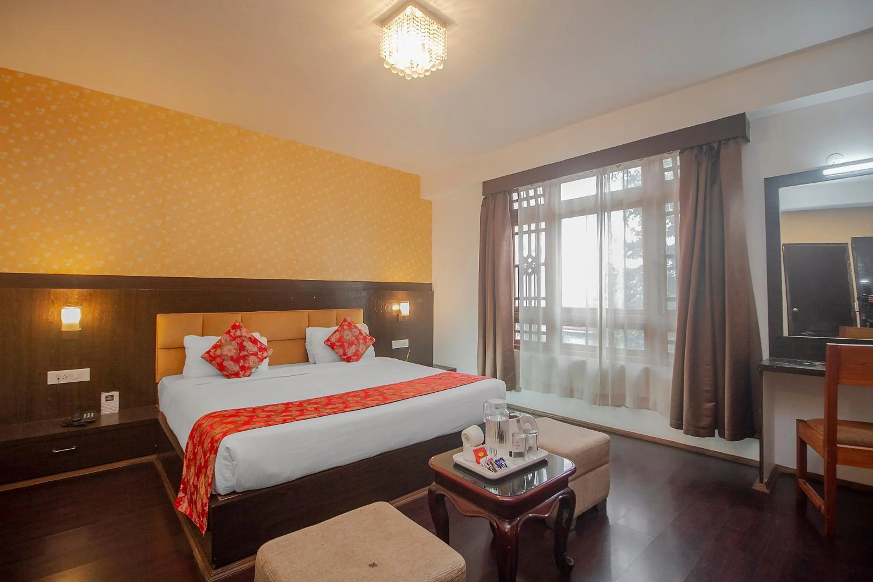 Bed in Palri Boutique Hotel