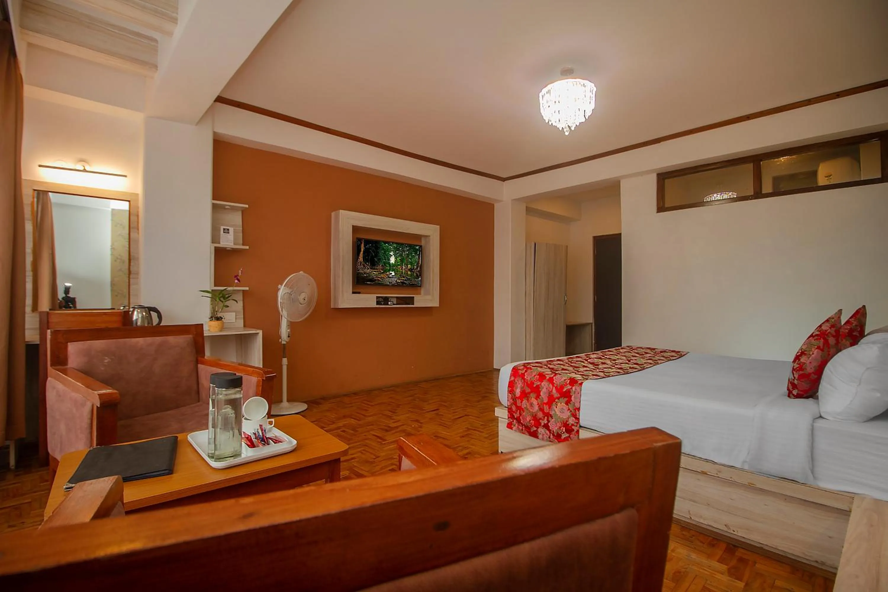 Bed in Palri Boutique Hotel