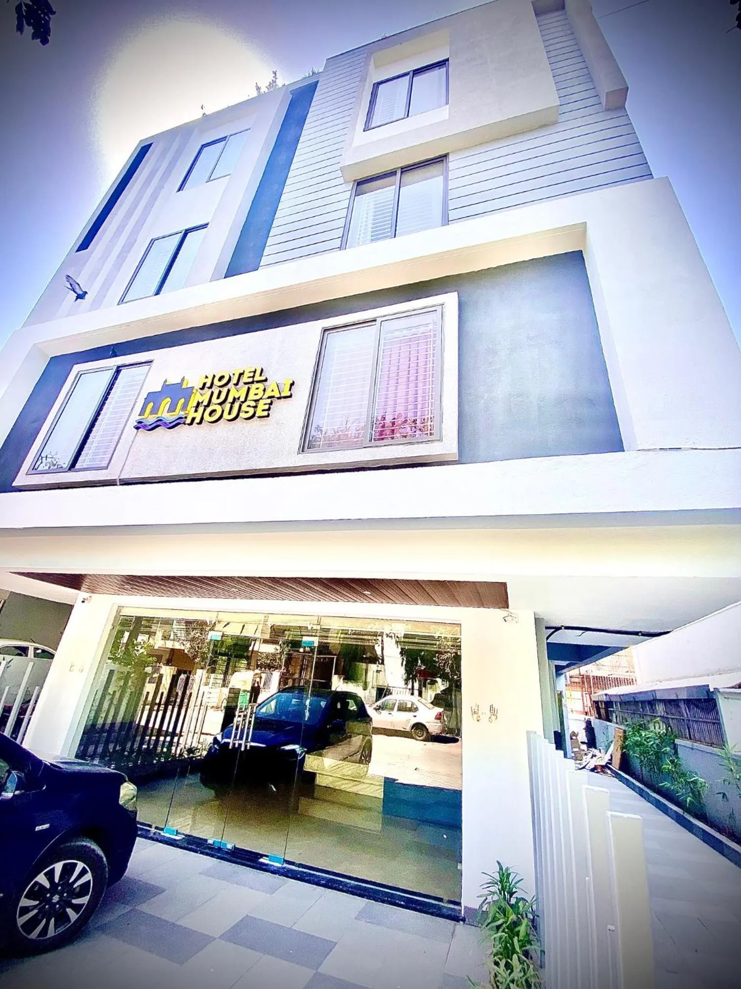 Facade/entrance in Hotel Mumbai House-LIG Behind CHL Hospital