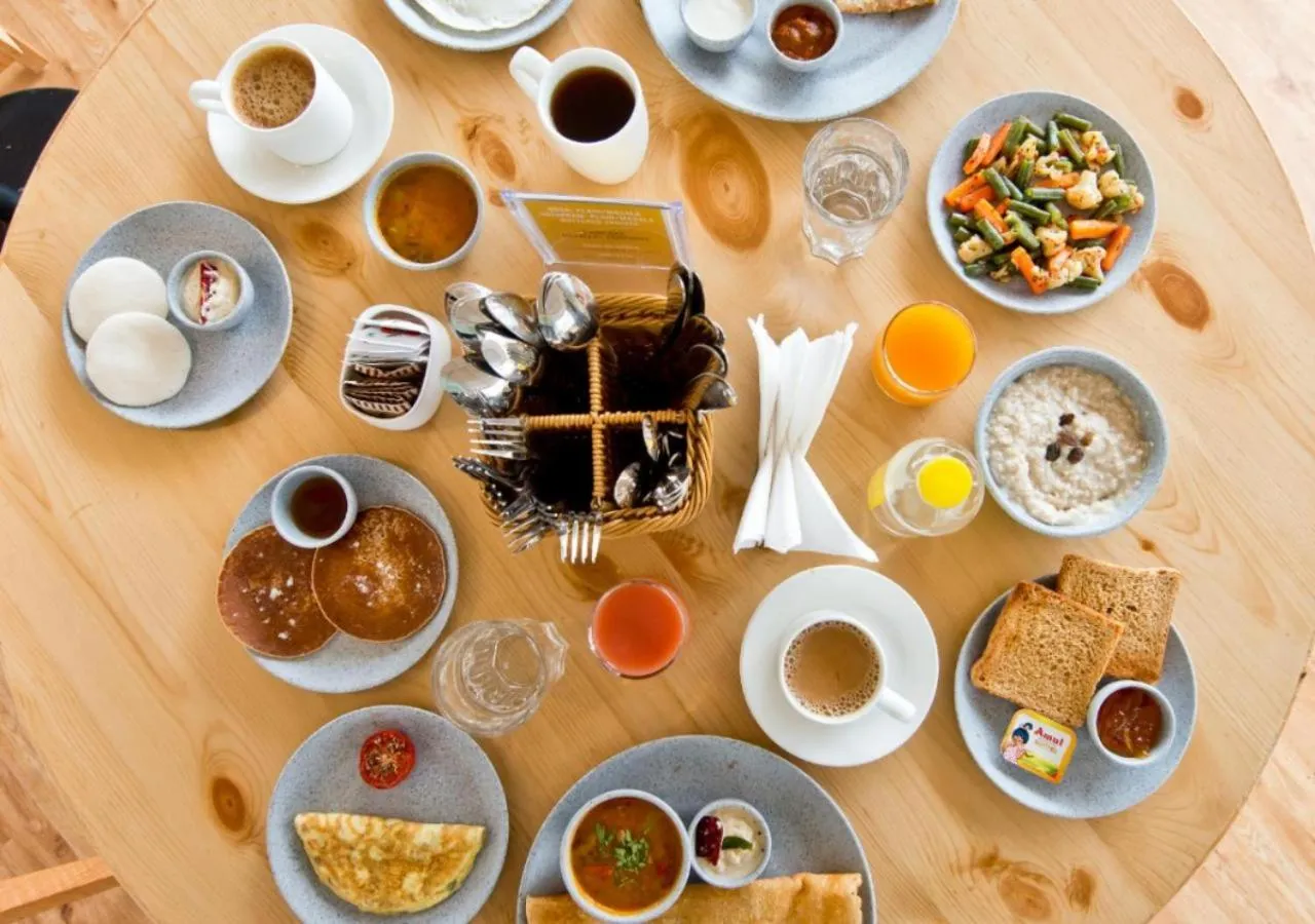 Breakfast in Hotel Mumbai House-LIG Behind CHL Hospital