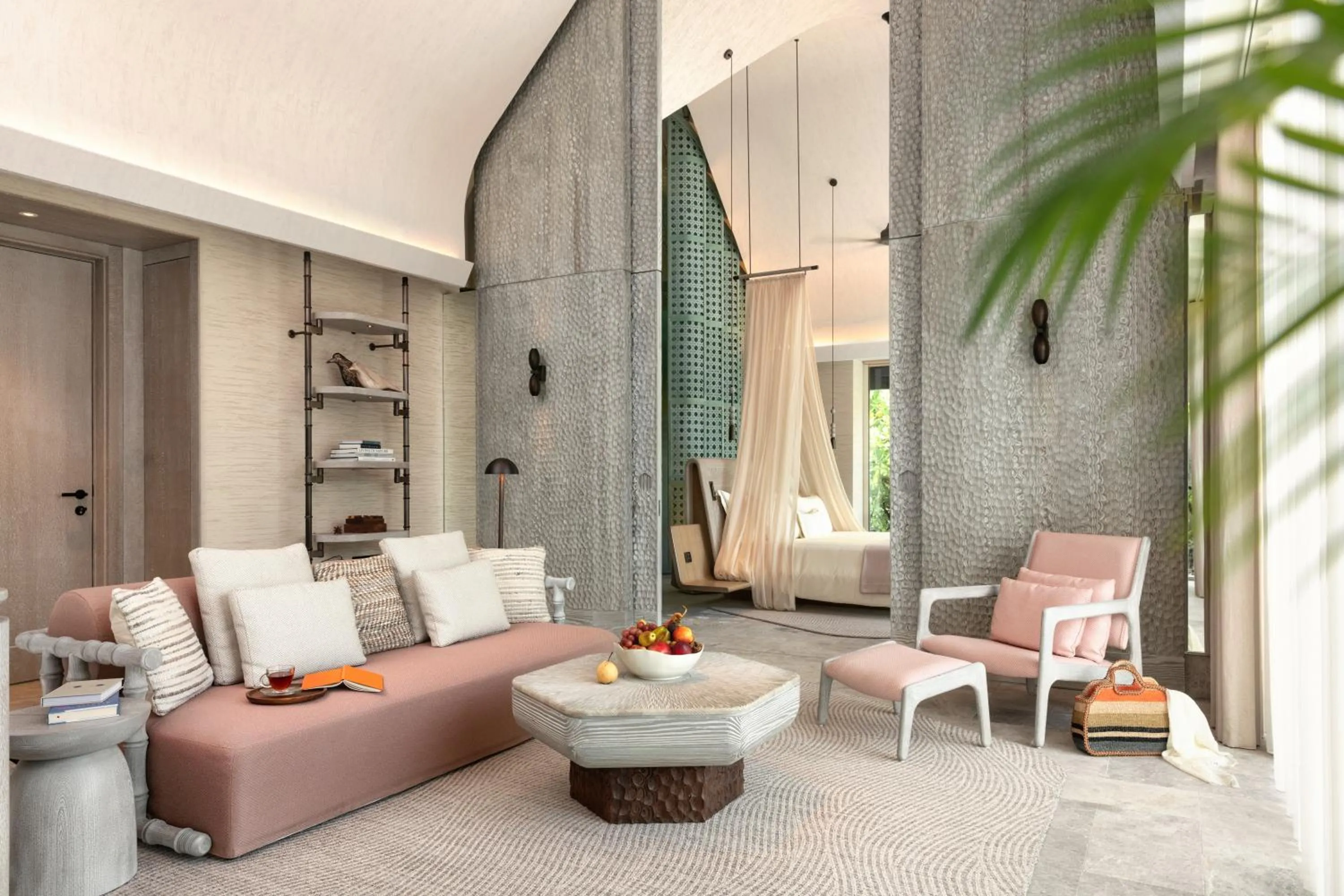 Living room in JOALI BEING