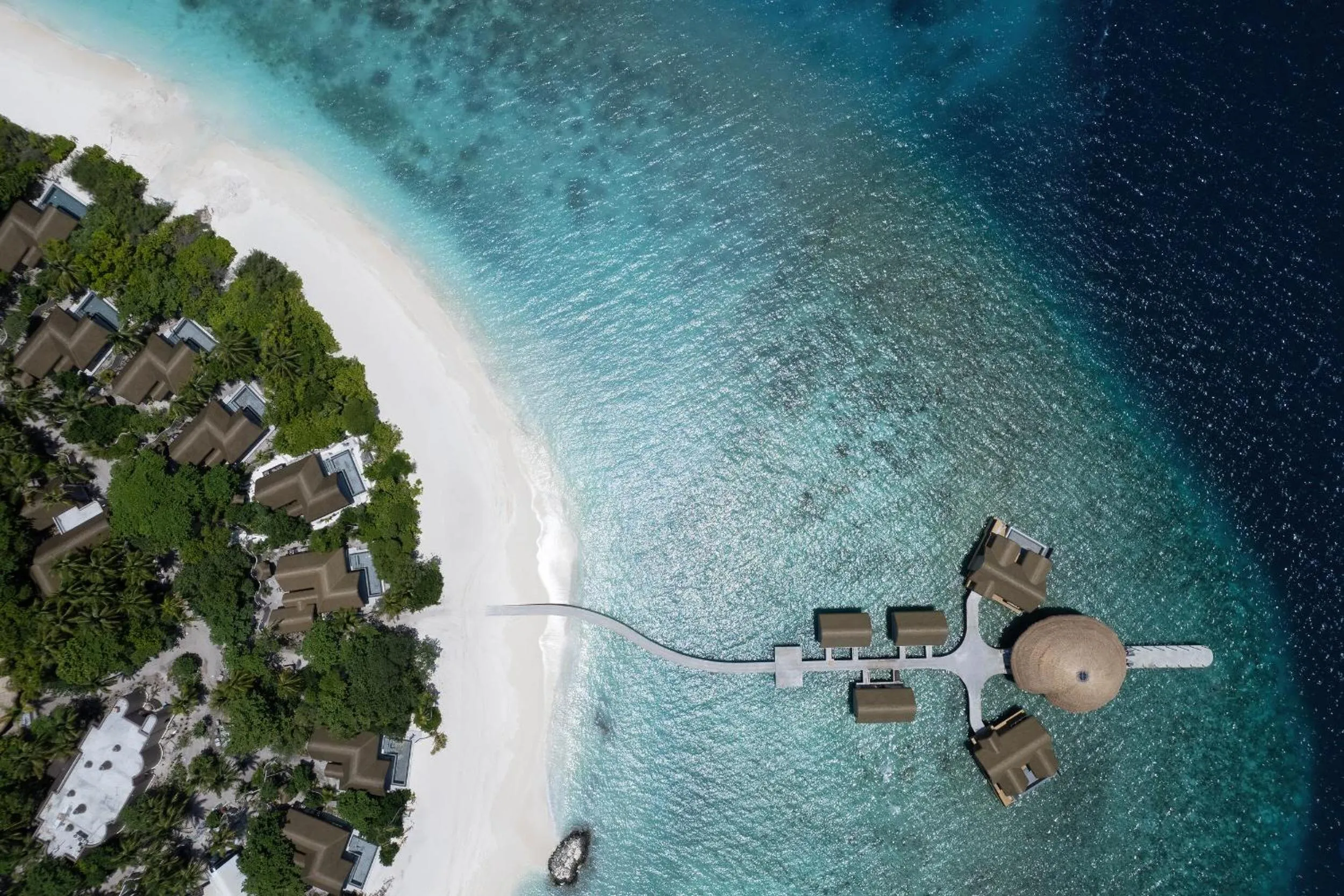 Bird's eye view in JOALI BEING