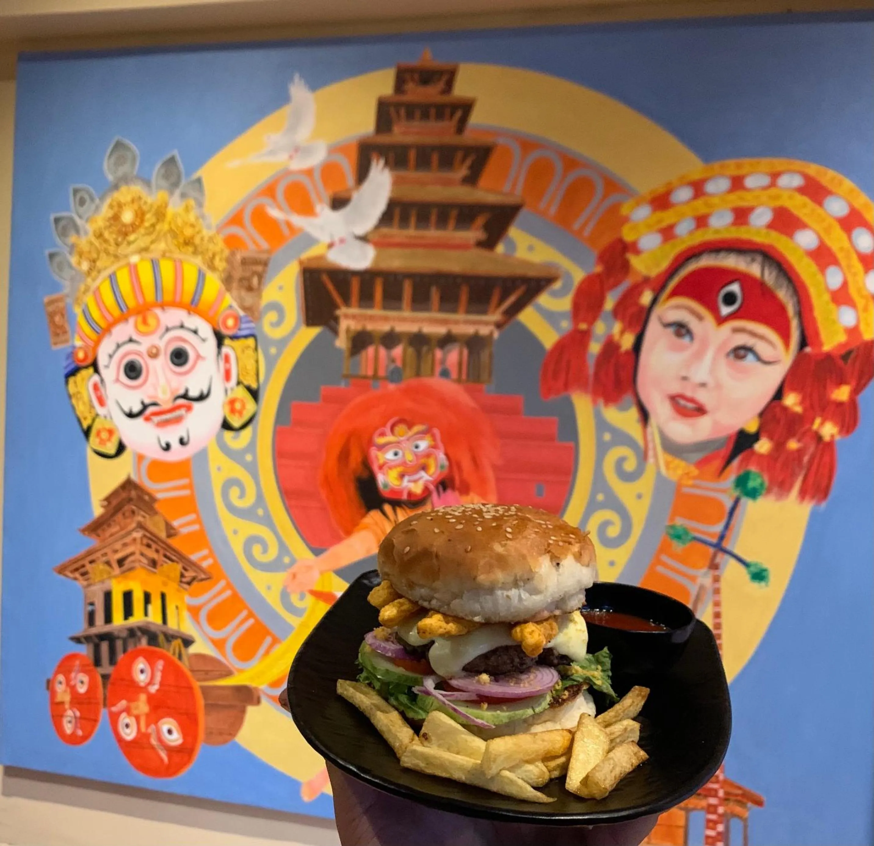 Restaurant/places to eat in Hotel Empire & Rooftop Restaurant