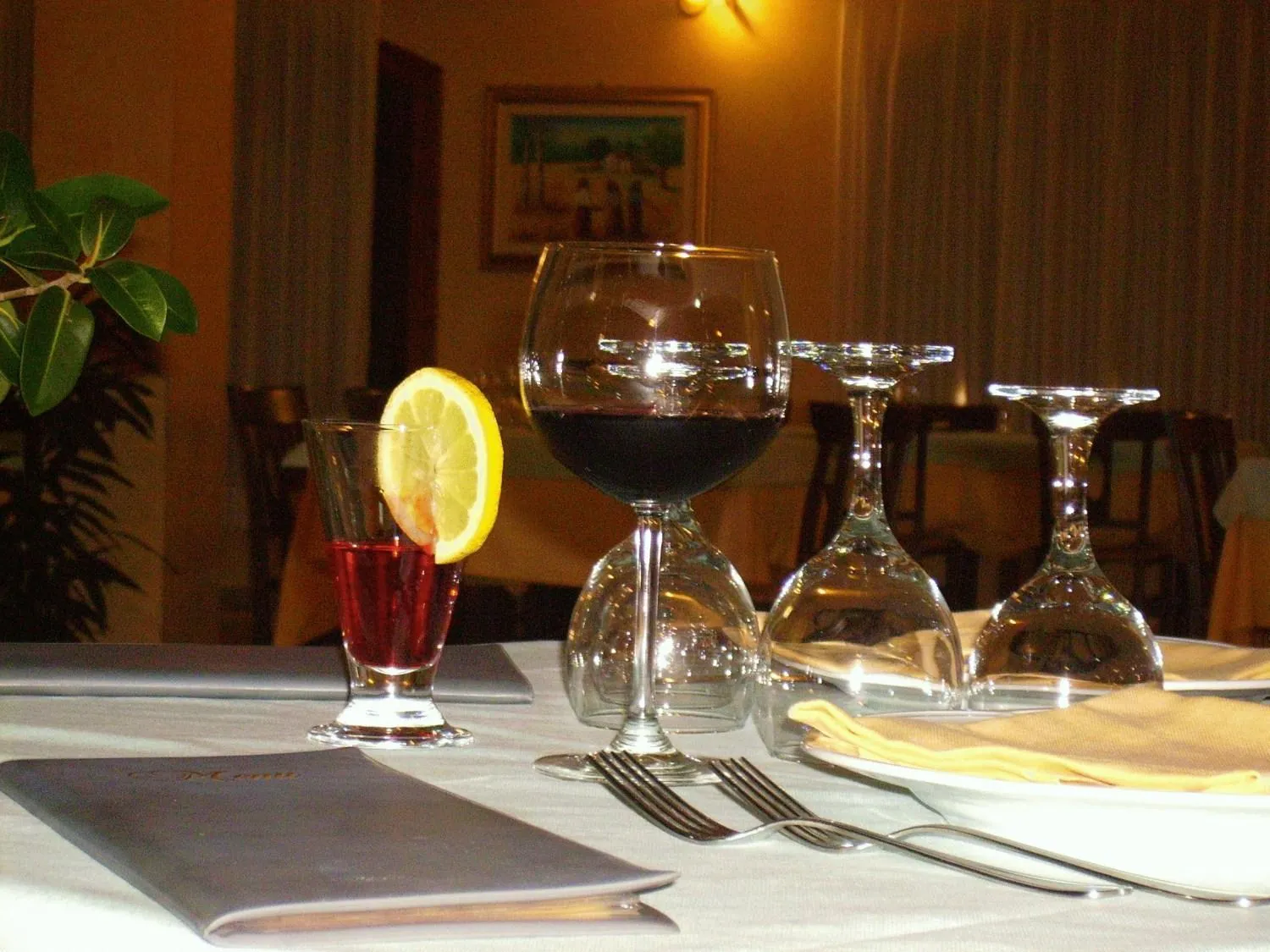 Alcoholic drinks in Hotel Perda Rubia