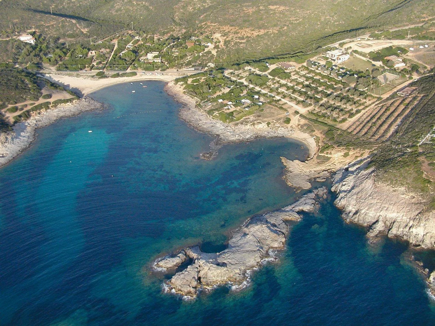 Bird's eye view in Hotel Perda Rubia