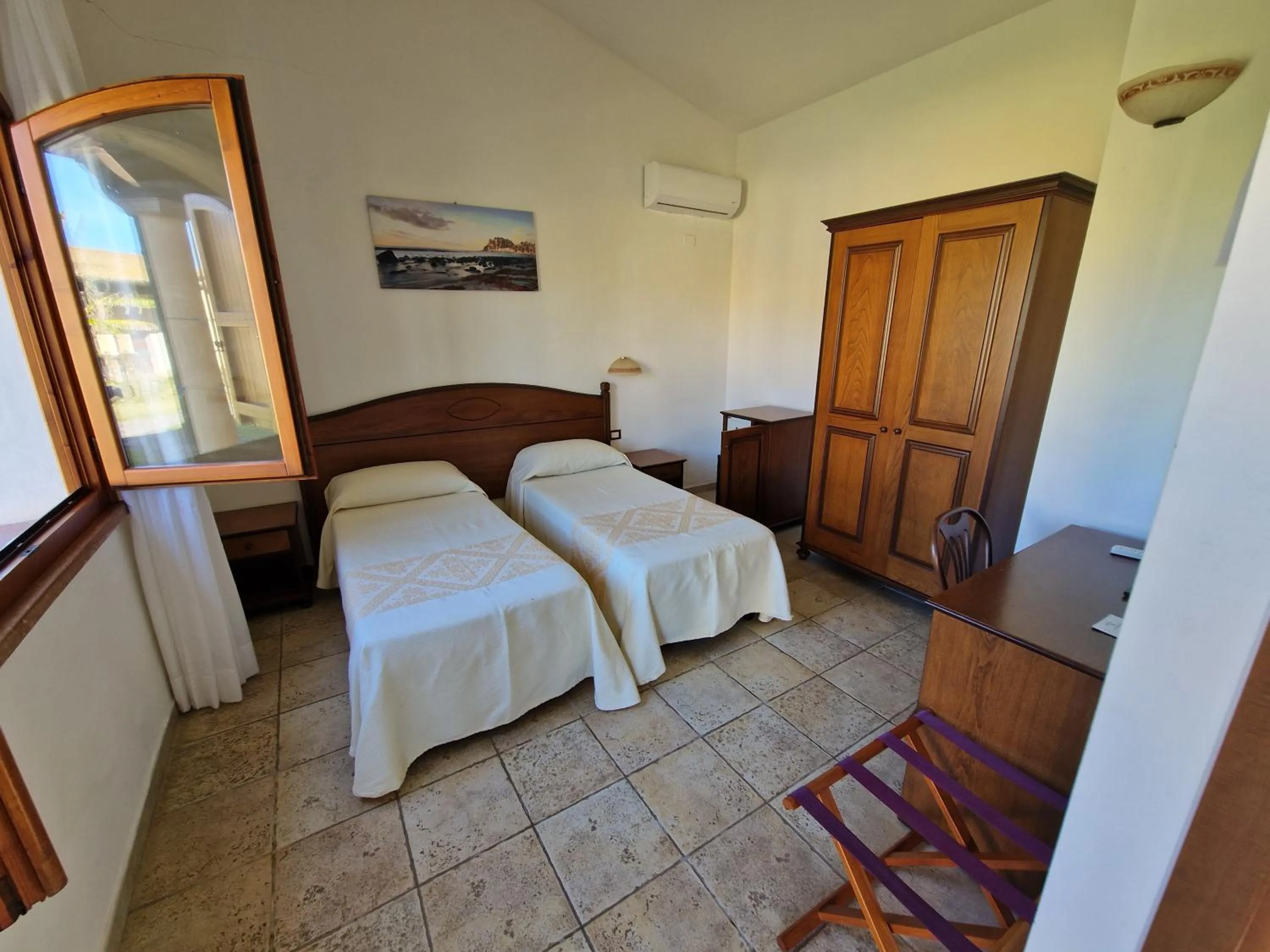 Bed in Hotel Perda Rubia