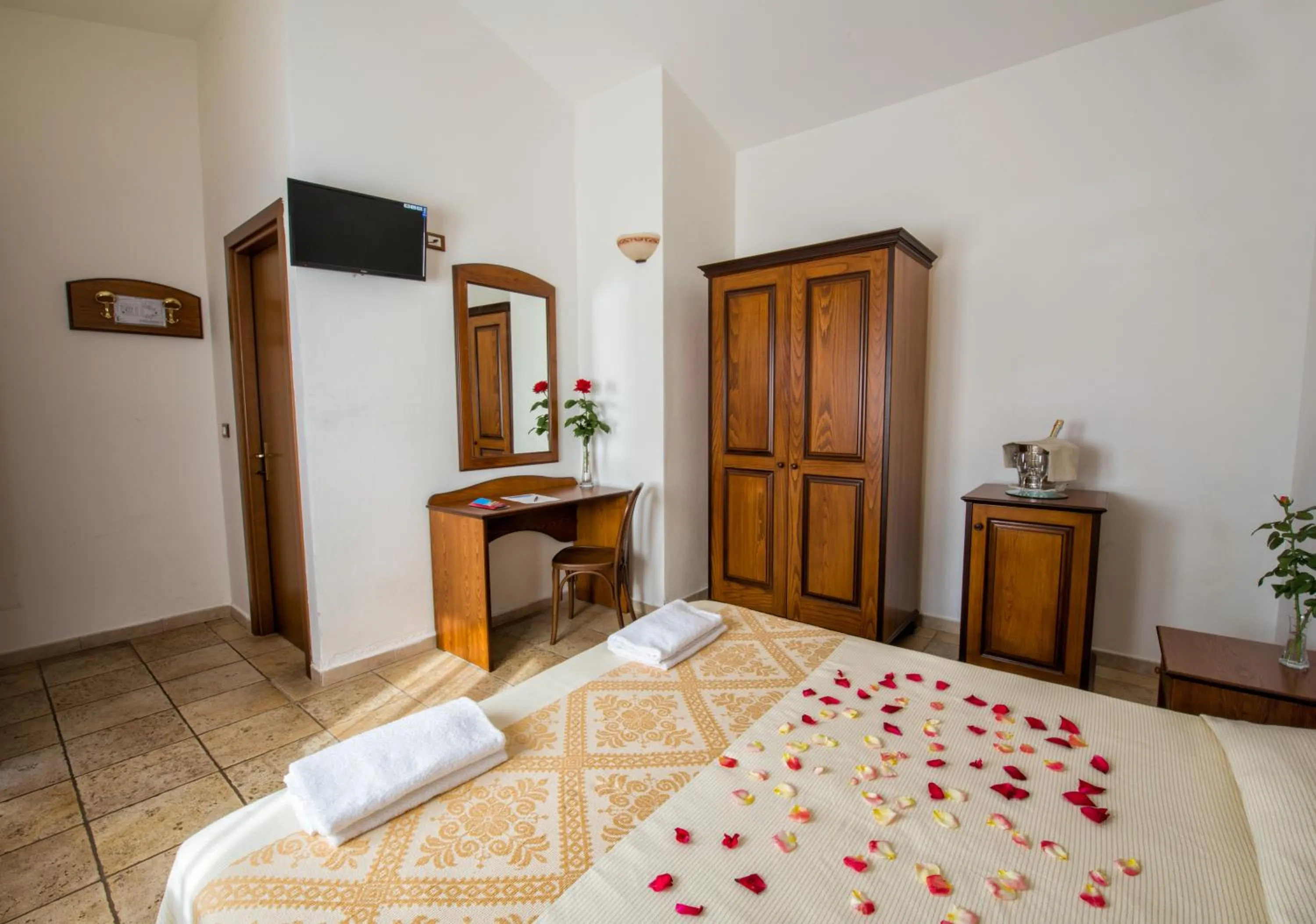 Bed in Hotel Perda Rubia