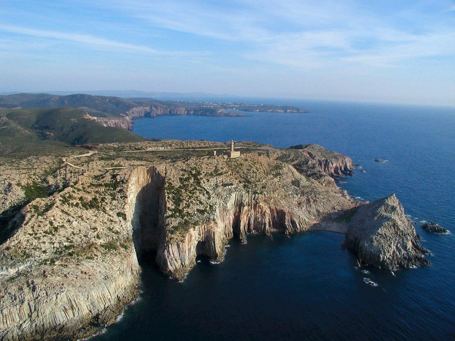 Bird's eye view in Hotel Perda Rubia