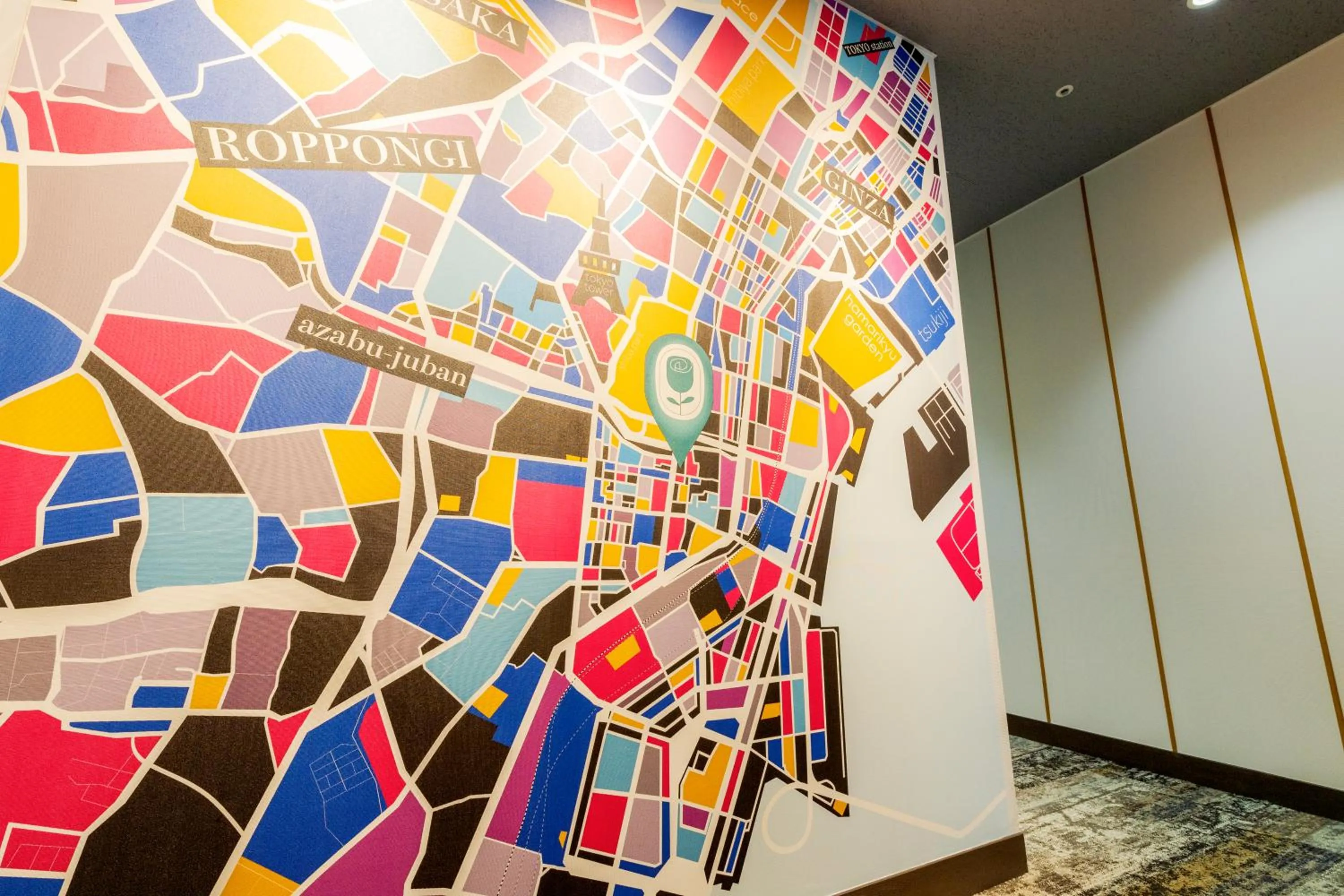 Lobby or reception in Rose Stay Tokyo Shiba Park