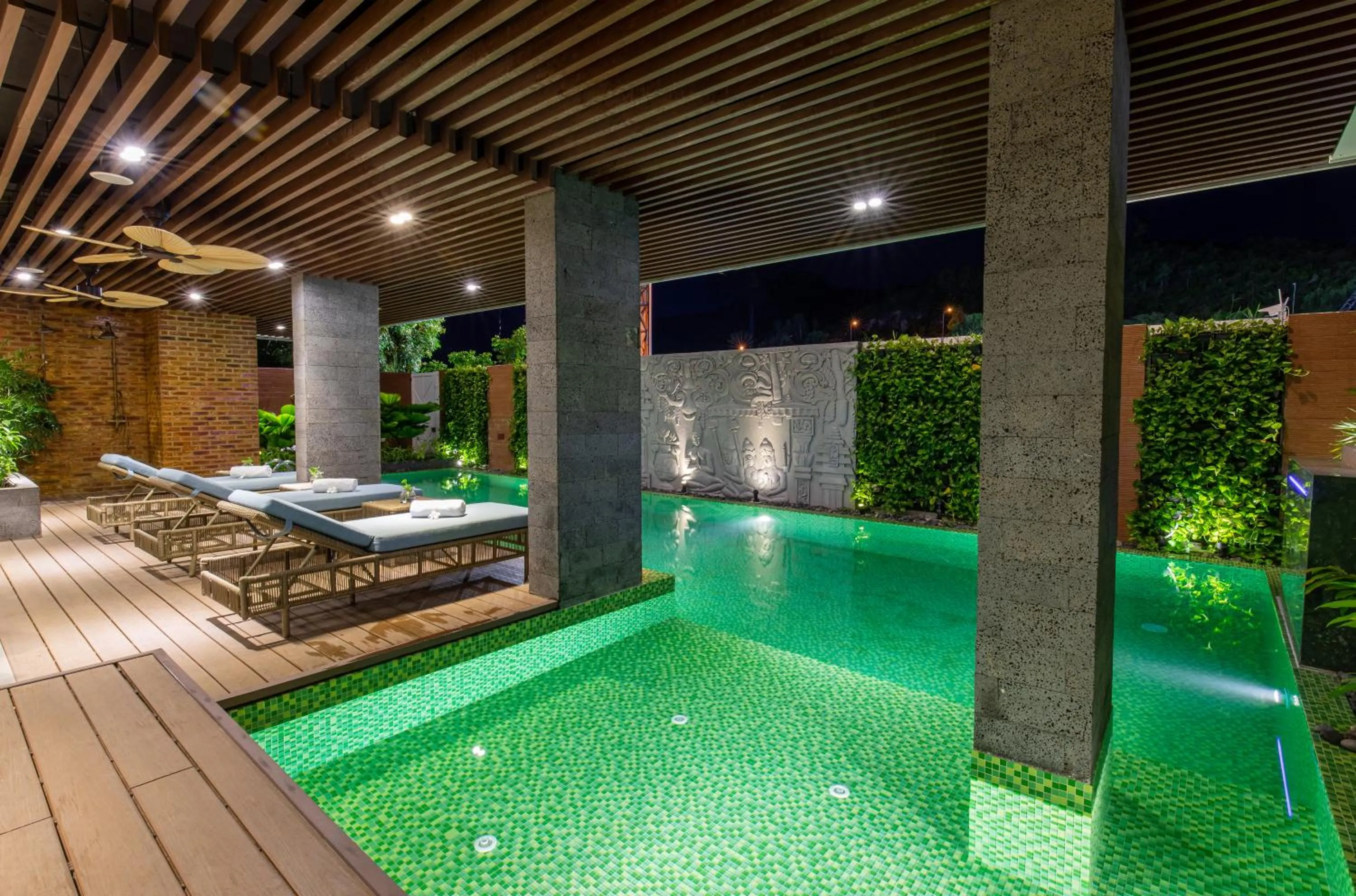 Swimming pool in Boutik Cham NhaTrang Hotel