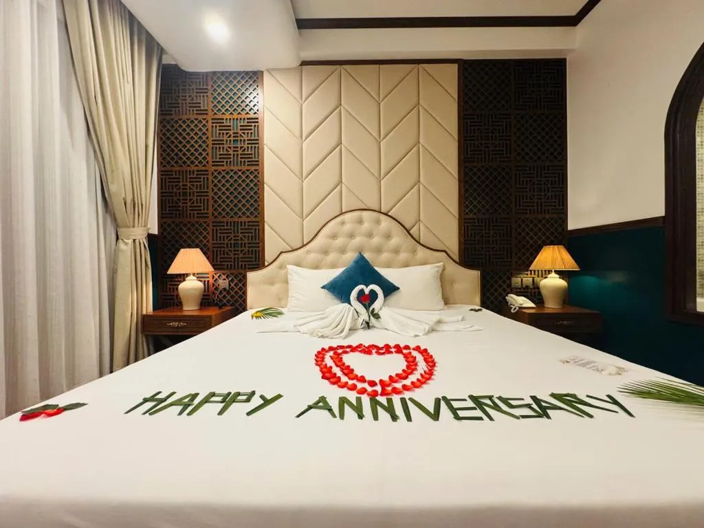 Bed in Boutik Cham NhaTrang Hotel