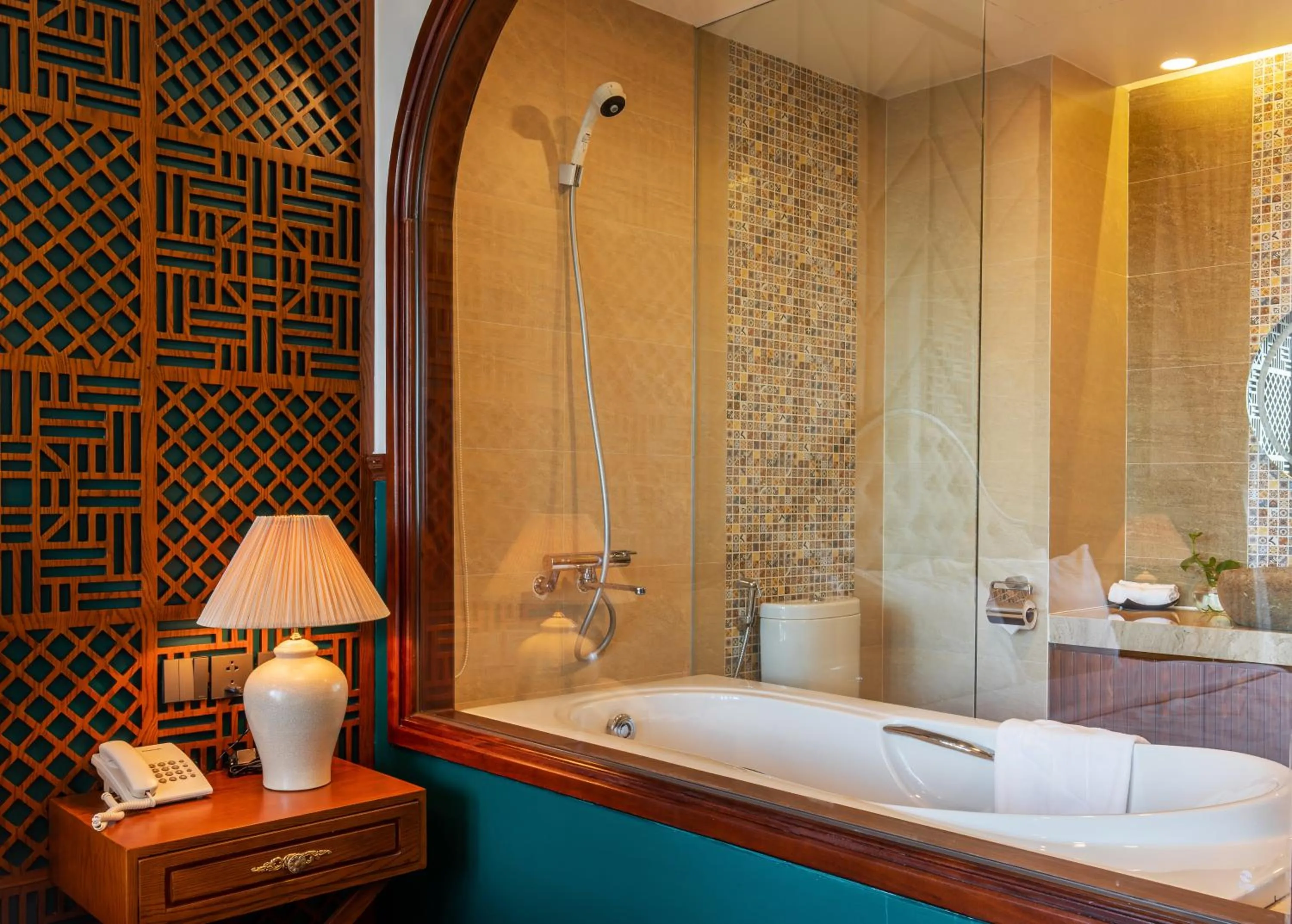 Bathroom in Boutik Cham NhaTrang Hotel