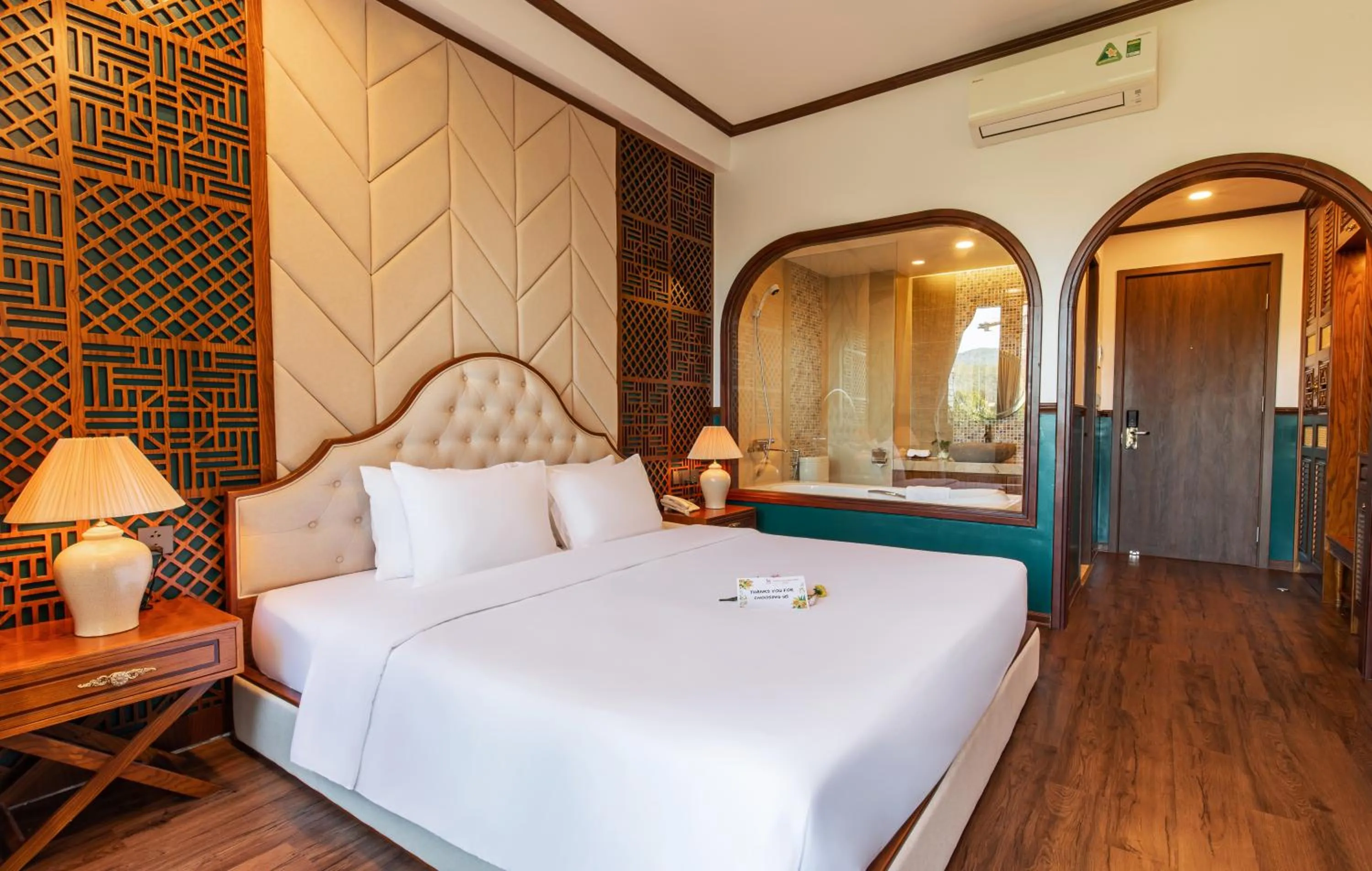 Bed in Boutik Cham NhaTrang Hotel