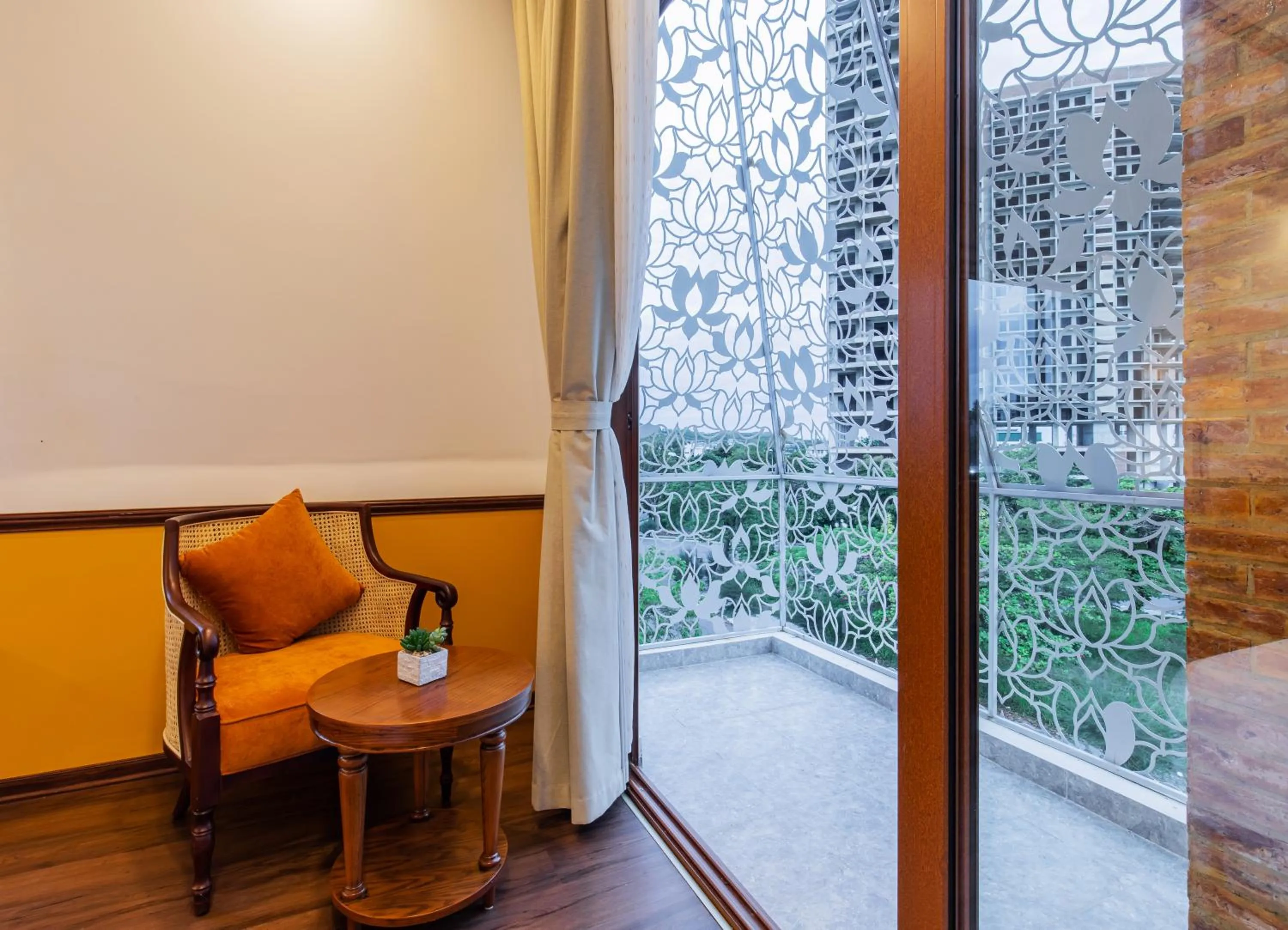 Balcony/Terrace in Boutik Cham NhaTrang Hotel