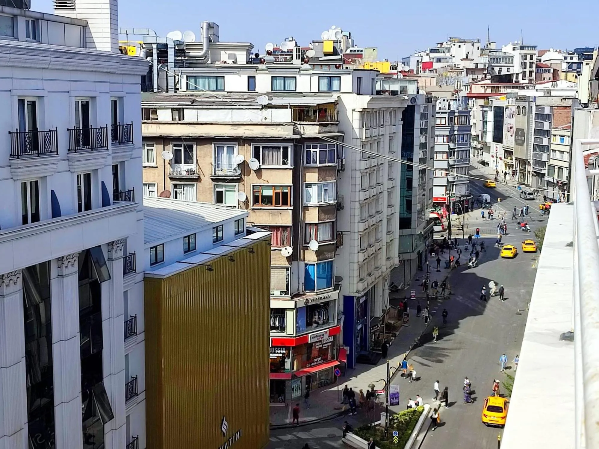 City view in HOTEL EURO DIAMOND