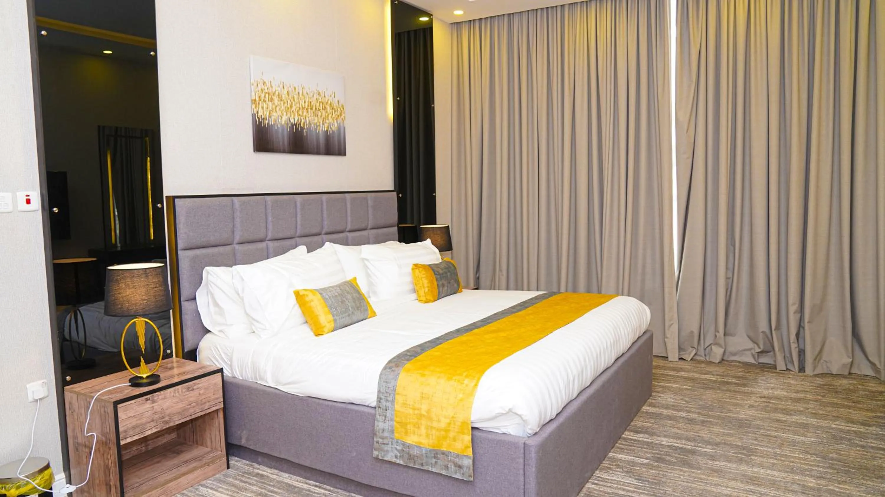 Bed in Clowzer Serviced Apartments